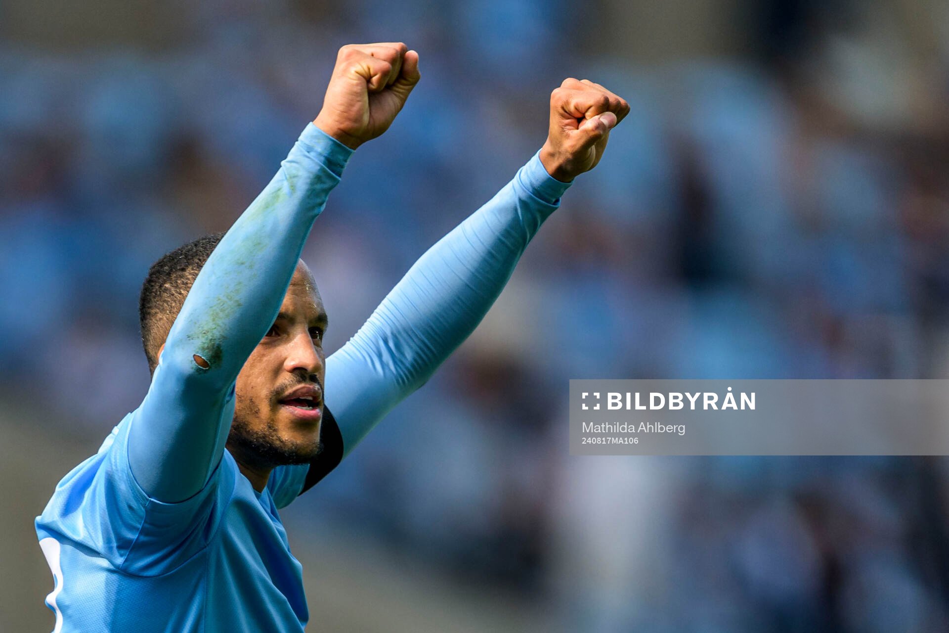 Malmö FFs Martin Olsson jublar