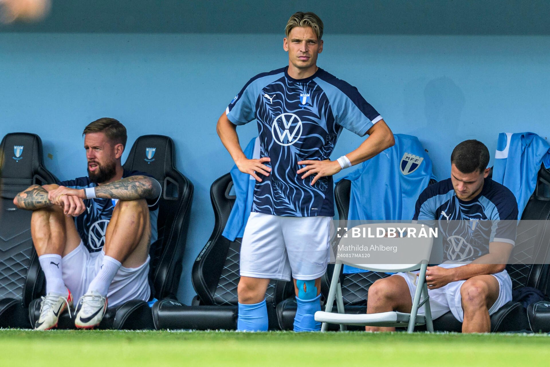 Malmö FFs Pontus Jansson och Jens Stryger Larsen