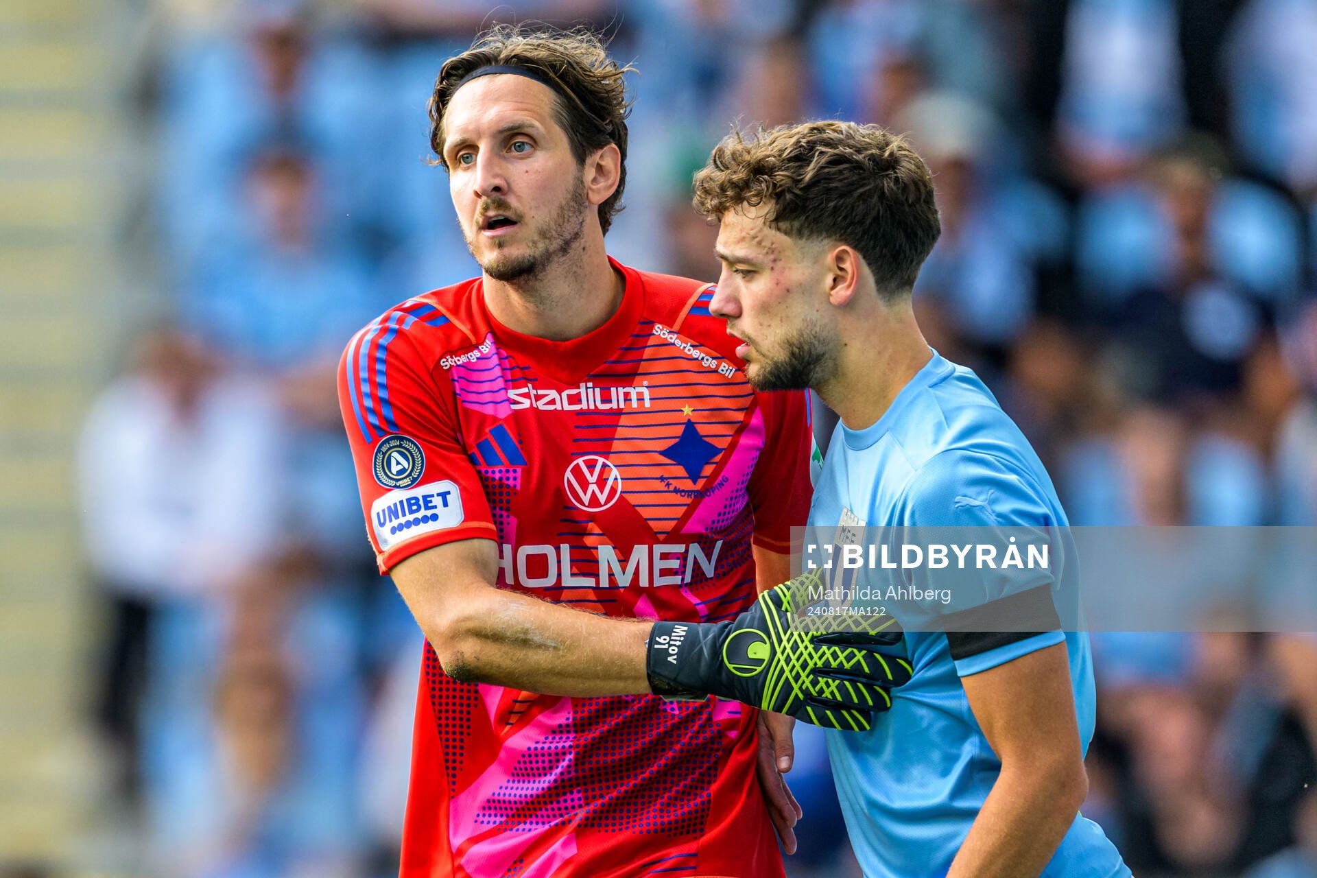 IFK Norrköpings målvakt David Mitov Nilsson och Malmö