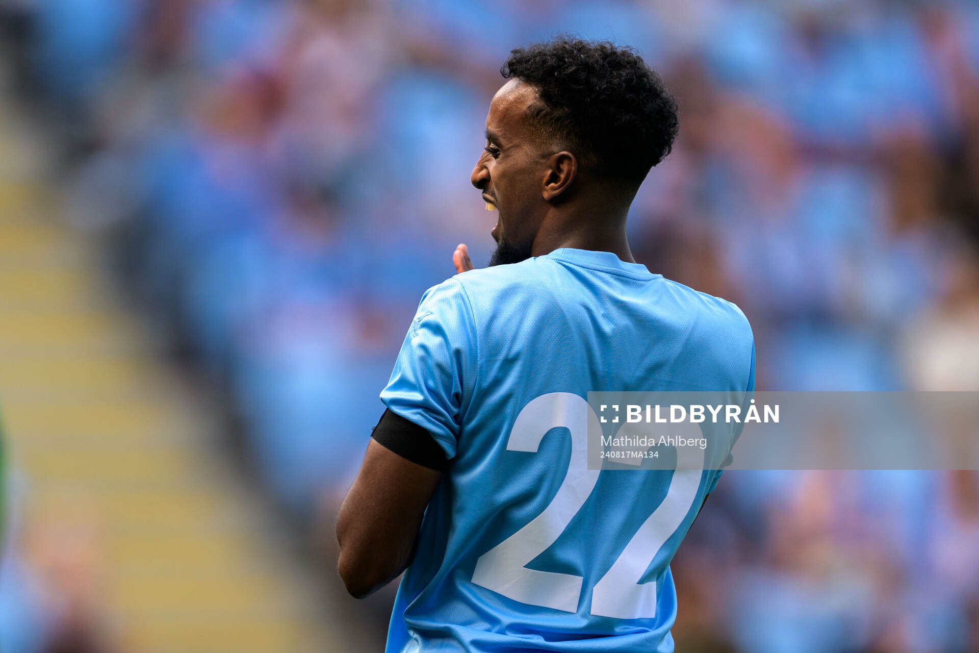 Malmö FFs Taha Ali deppar