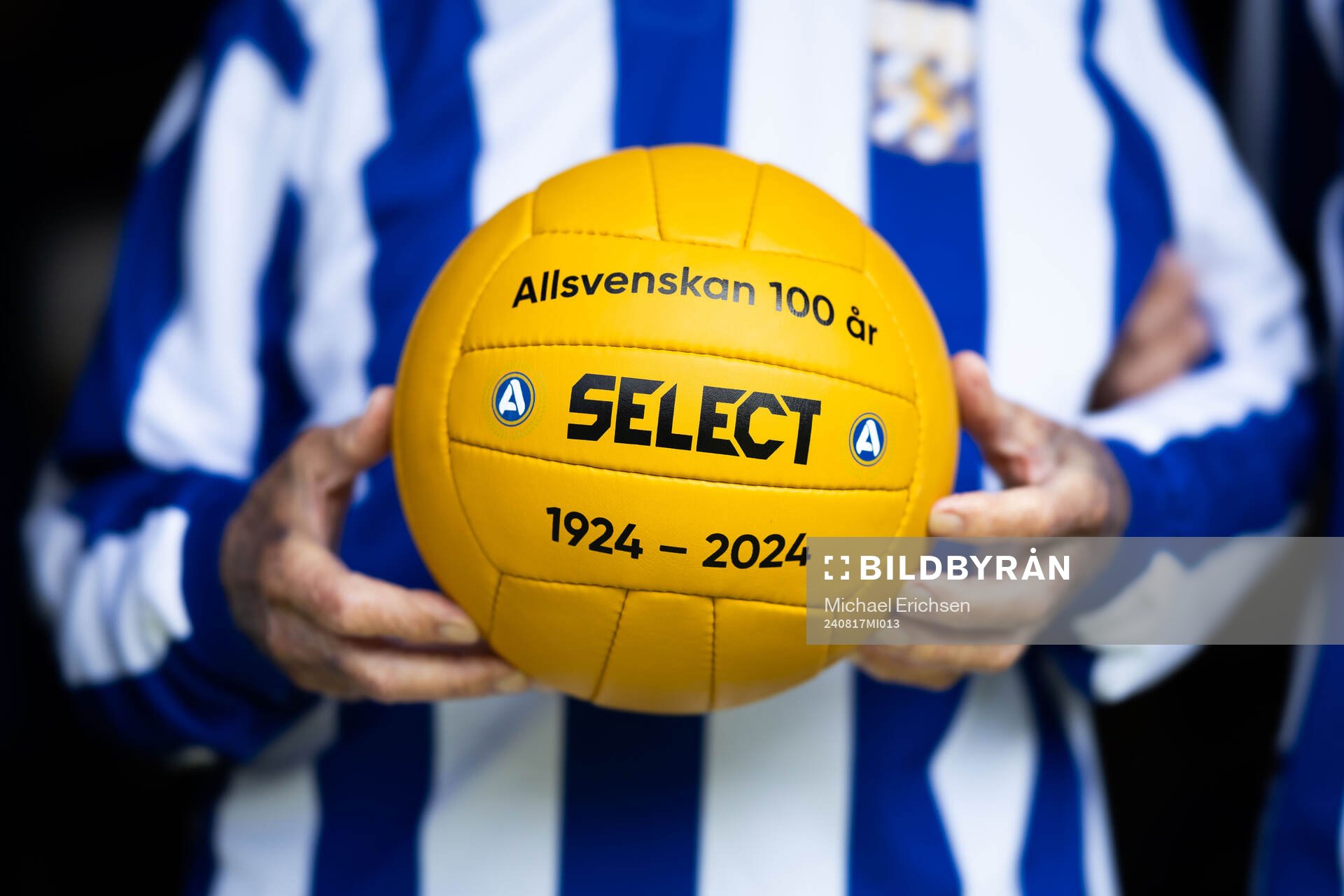 En jubileumsboll för att fira Allsvenskan 100 år