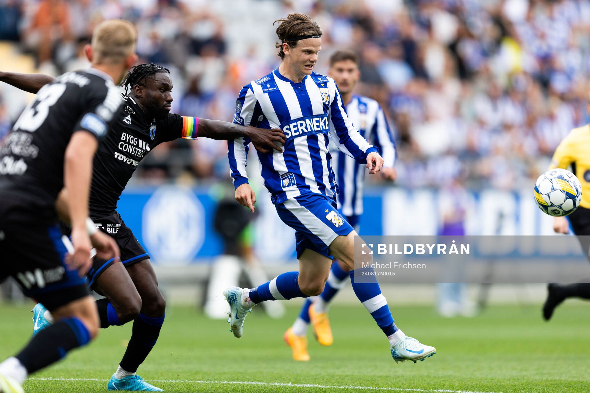Sirius Patrick Nwadike och IFK Göteborgs Kolbeinn