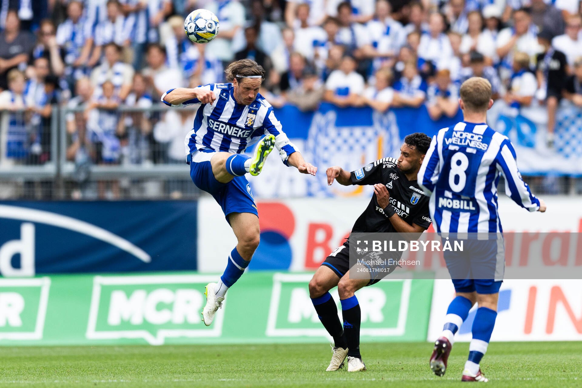 IFK Göteborgs Gustav Svensson och Sirius Joakim Persson