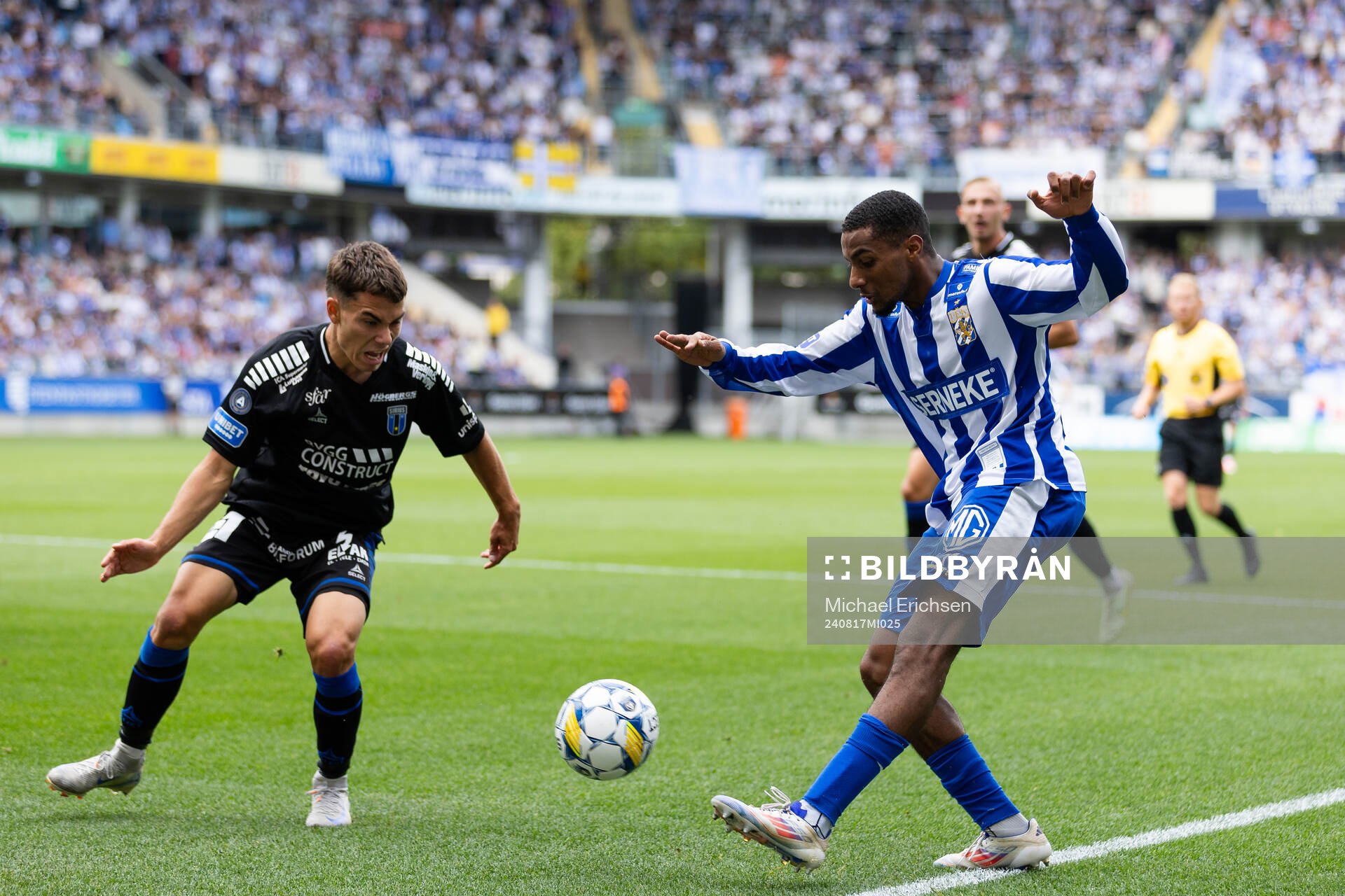 Sirius Leo Walta och IFK Göteborgs Paulos Abraham