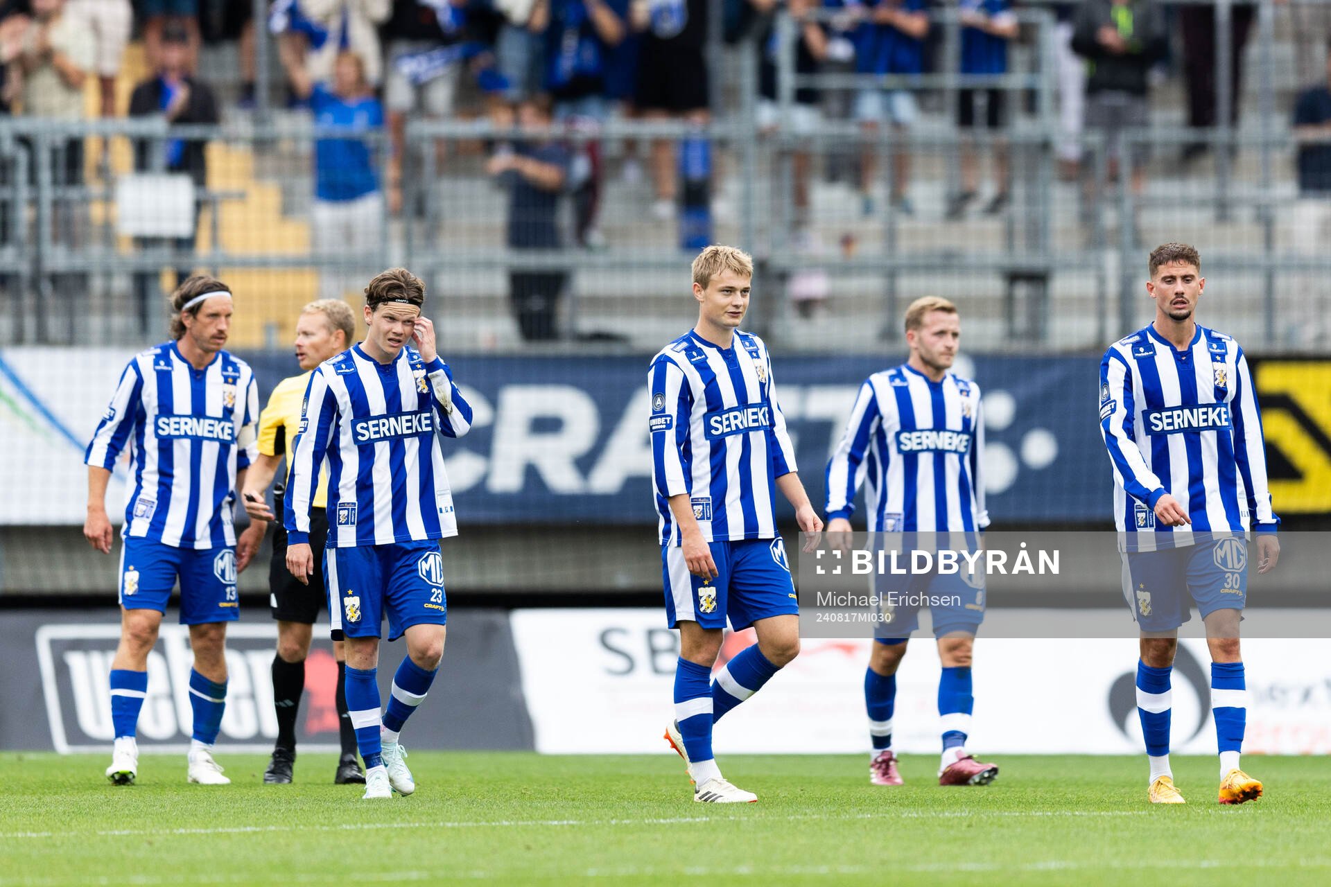 IFK Göteborgs spelare deppar