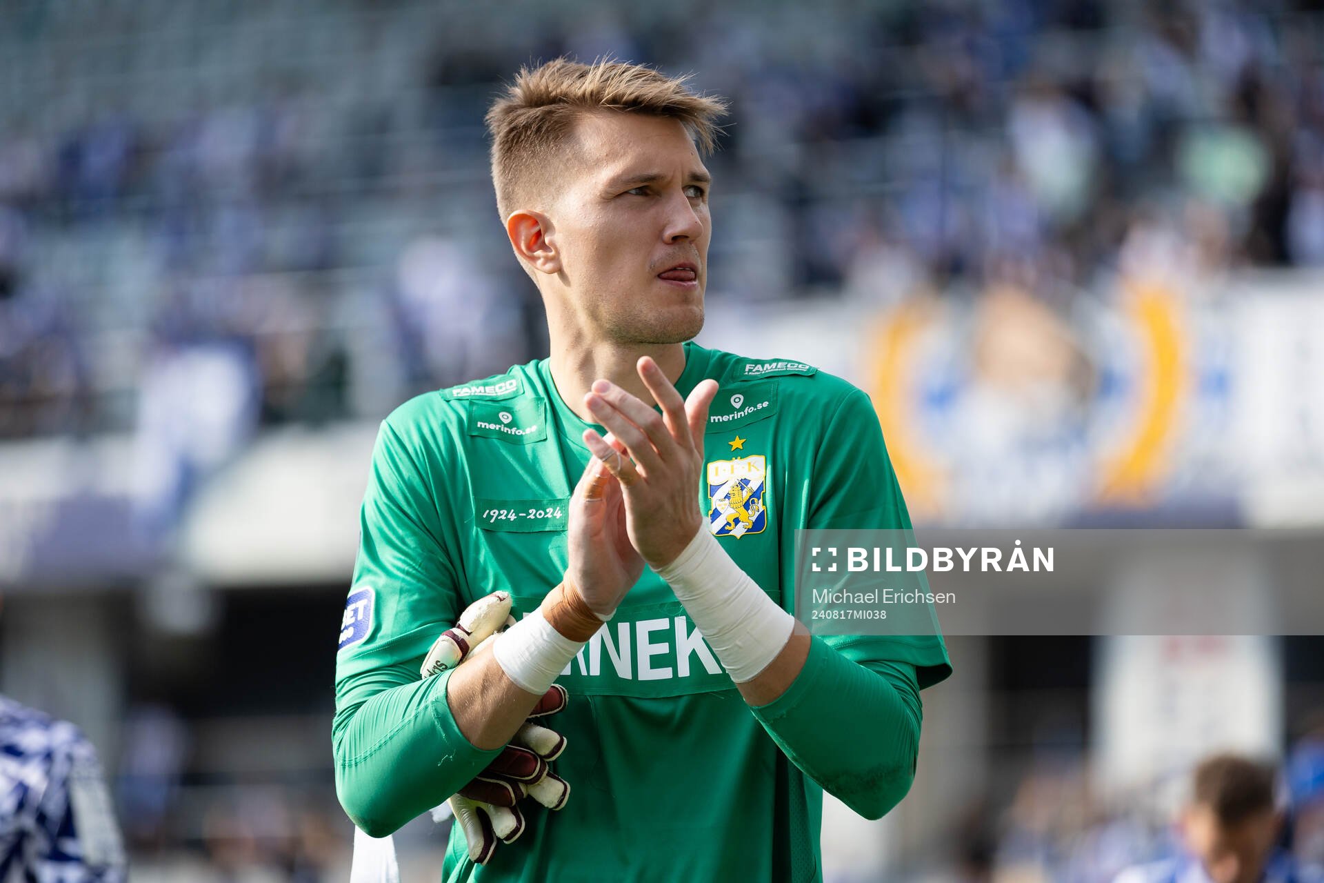 IFK Göteborgs målvakt Jacob Karlström