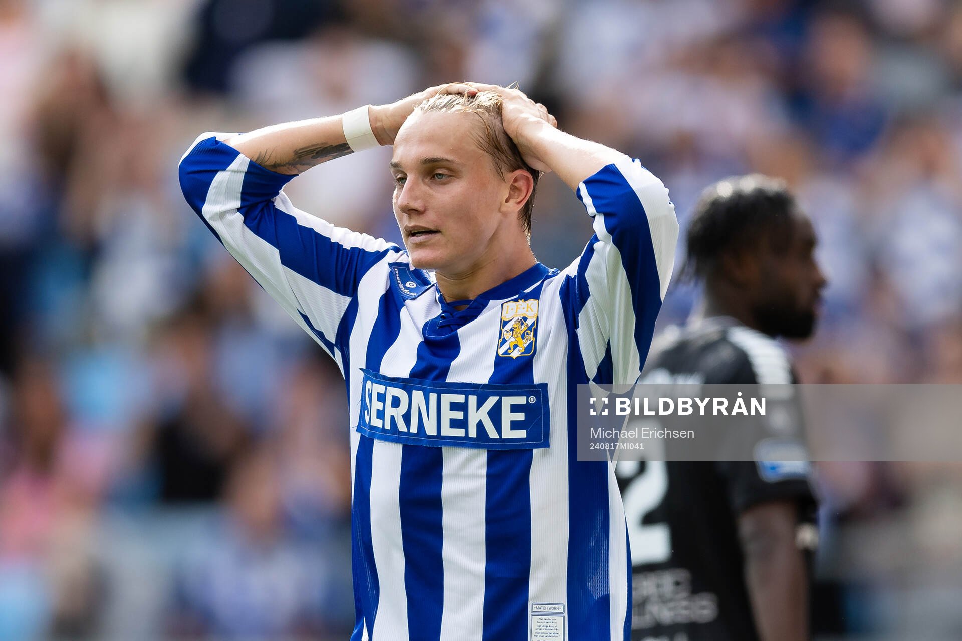 IFK Göteborgs Linus Carlstrand deppar