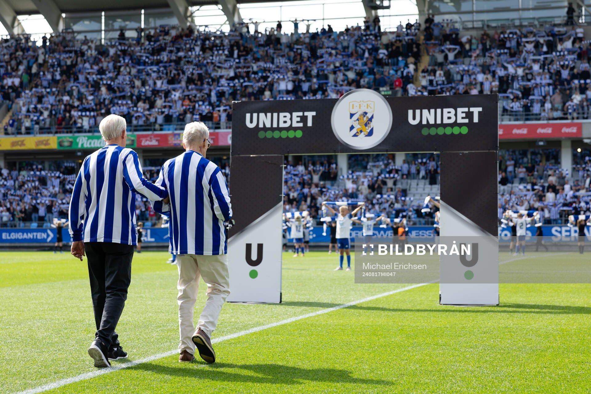 IFK Göteborgs klubblegendar Donald Niklasson och