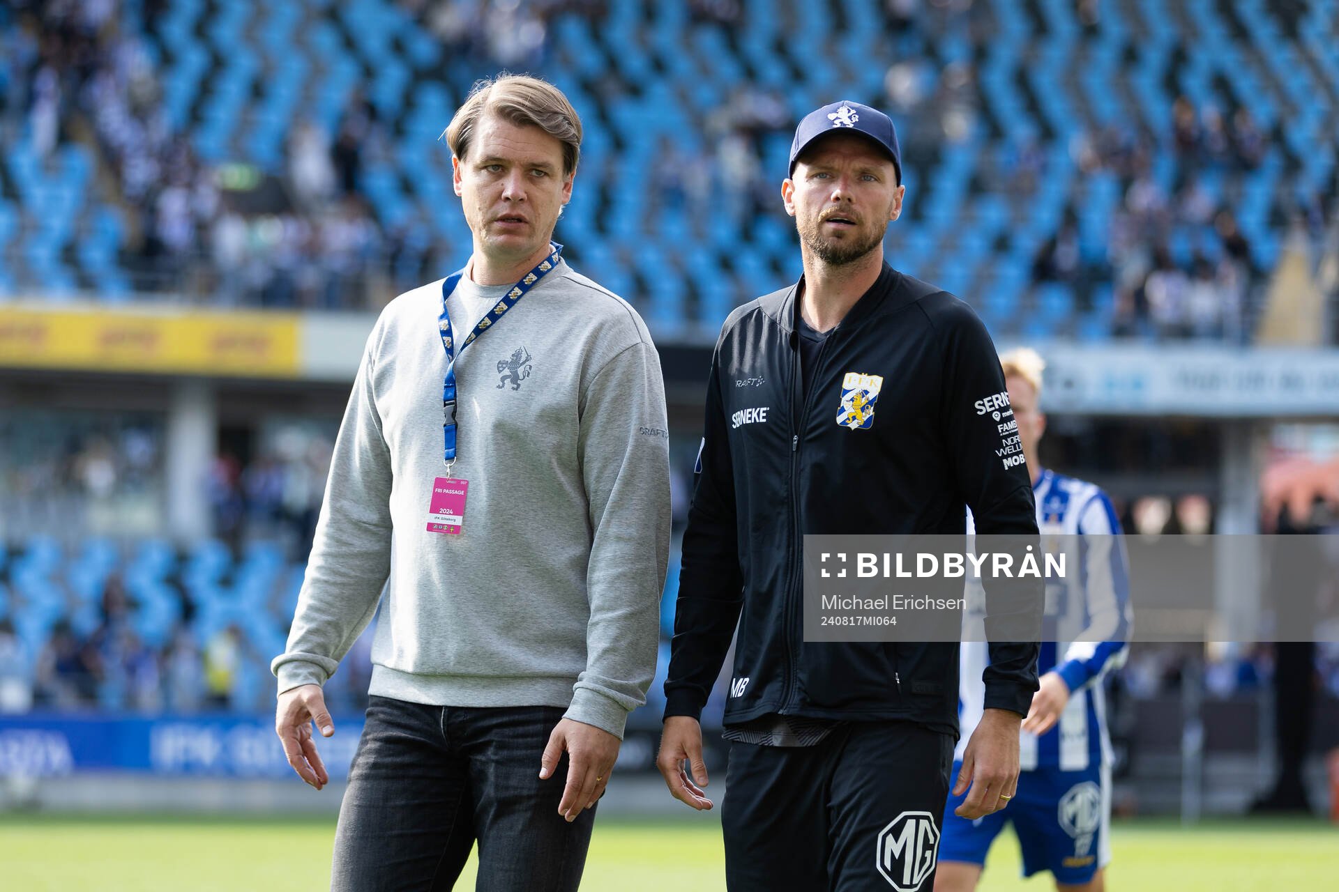 IFK Göteborgs tekniske direktör Ola Larsson och