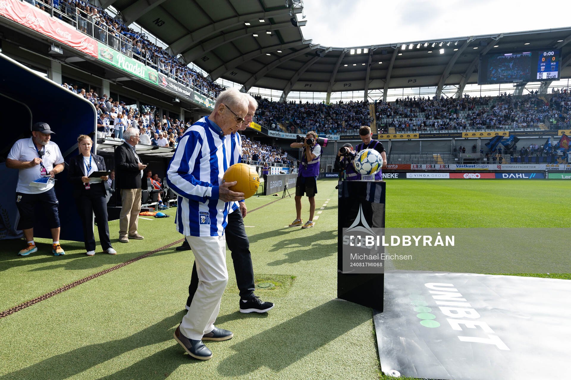 IFK Göteborgs klubblegendar Donald Niklasson och
