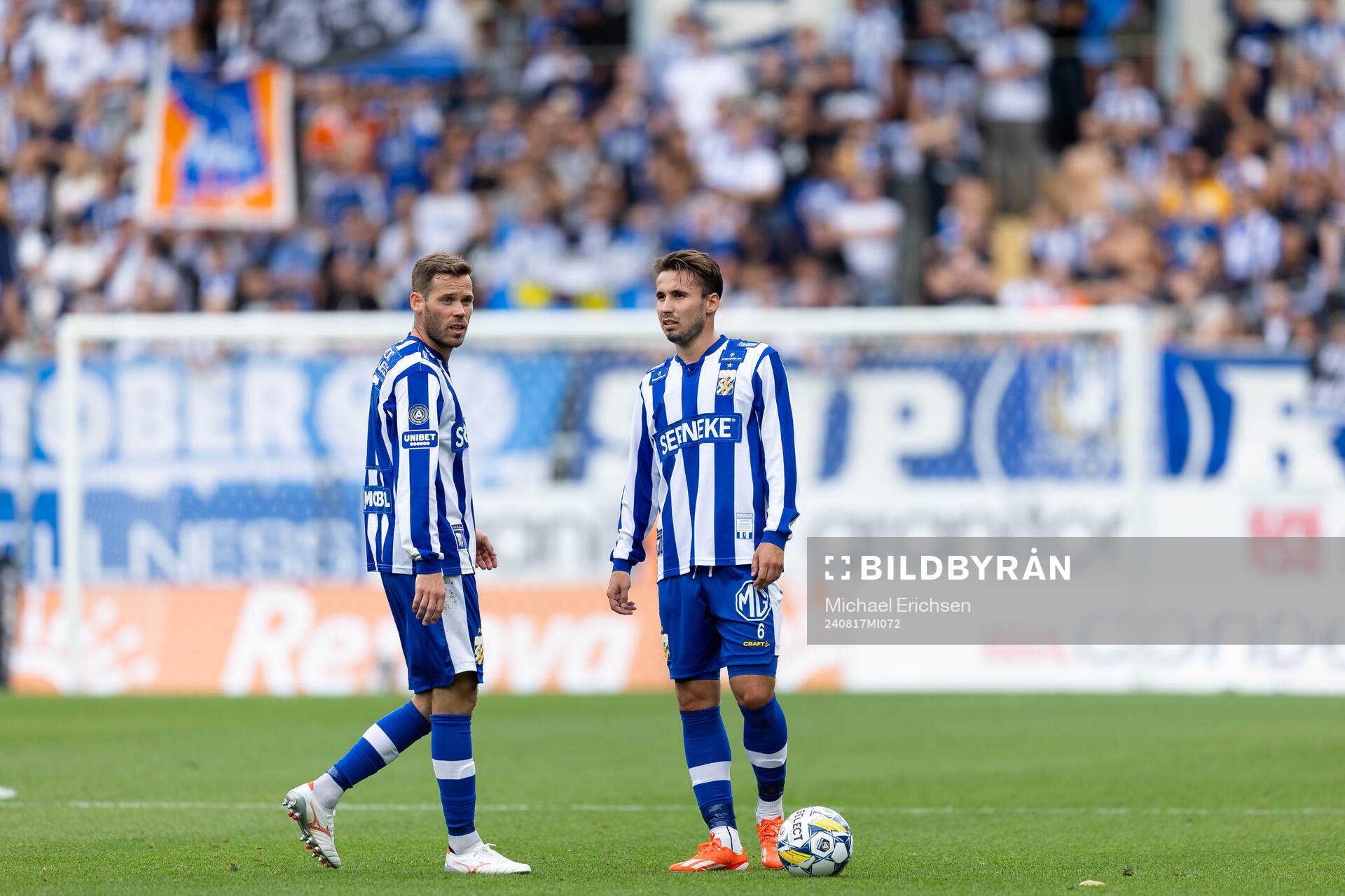 IFK Göteborgs Emil Salomonsson och Anders Trondsen