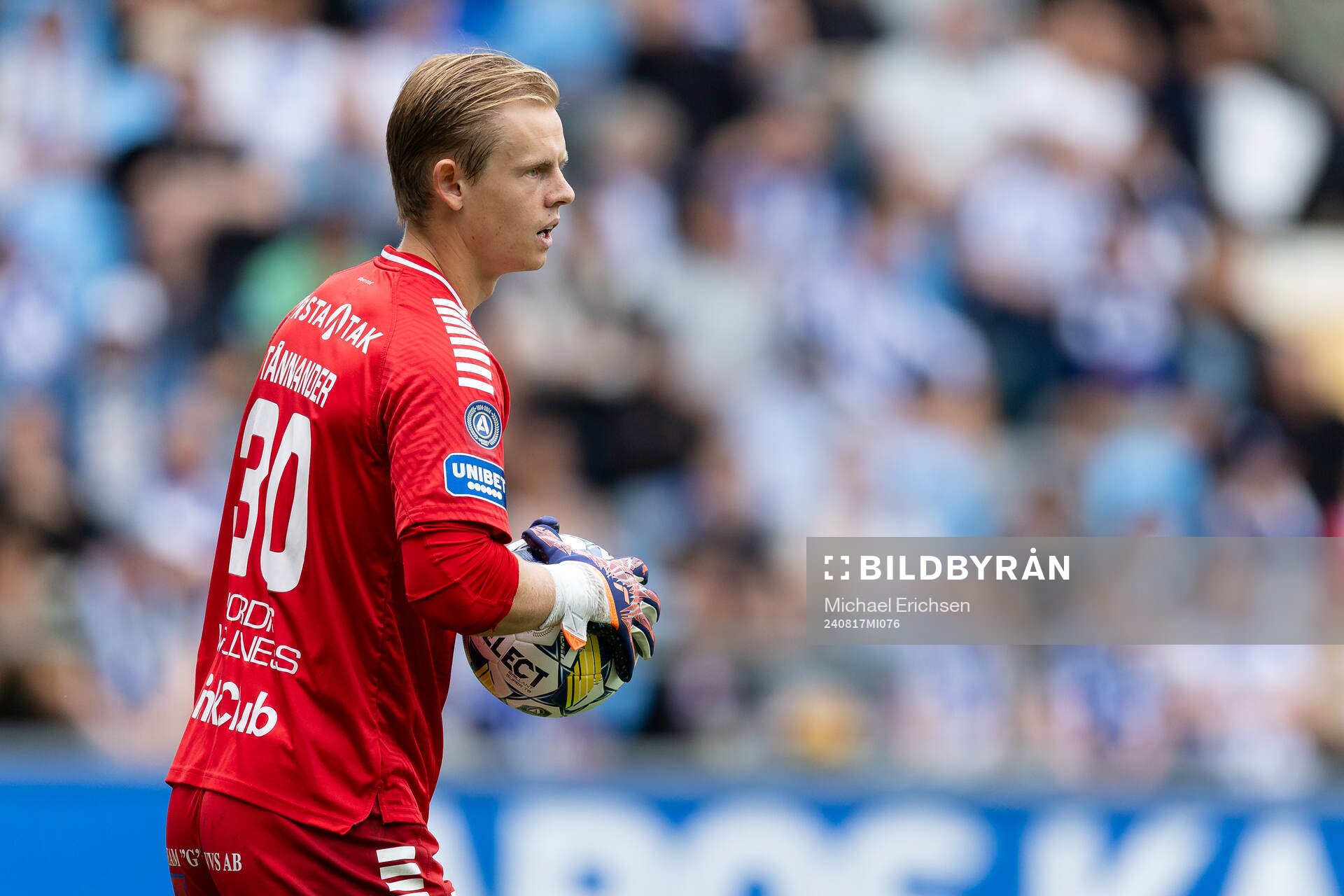 Sirius målvakt Jakob Tånnander