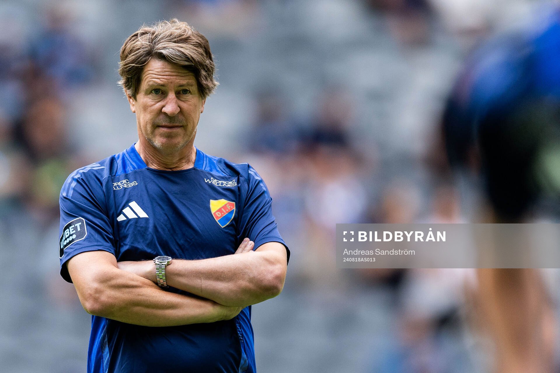 Djurgårdens tränare Thomas Lagerlöf