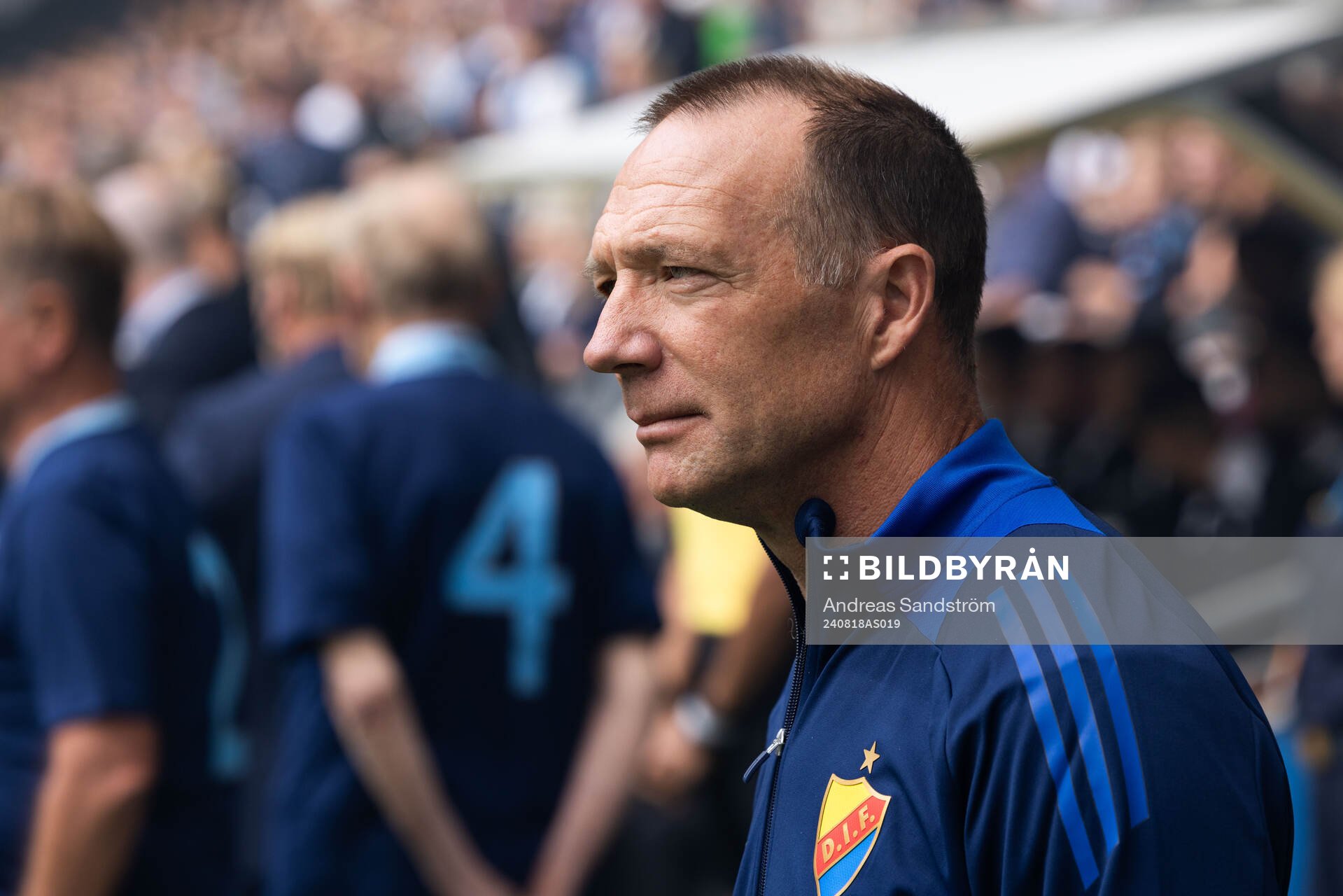 Djurgårdens tränare Kim Bergstrand