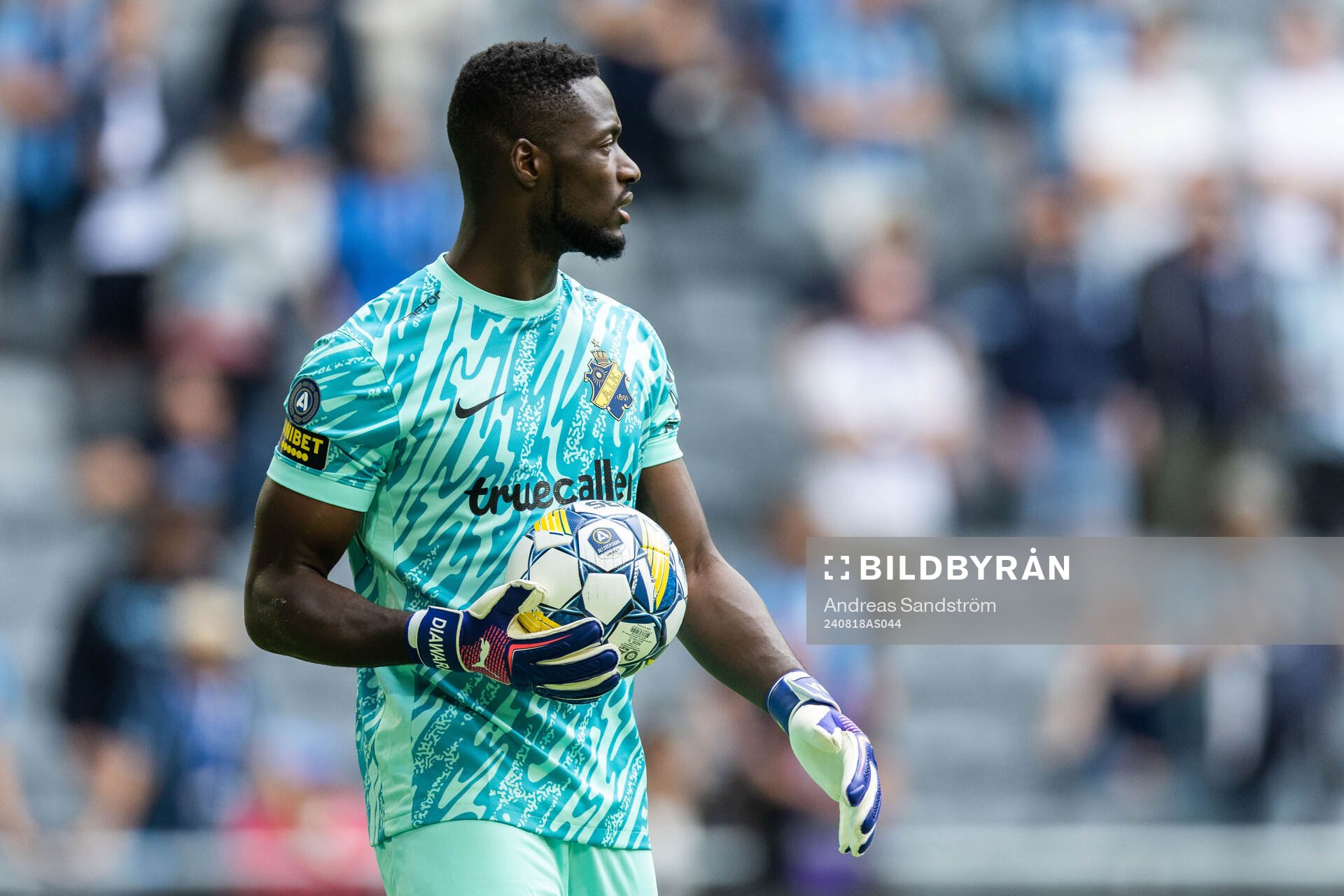 AIKs målvakt Ismael Diawara