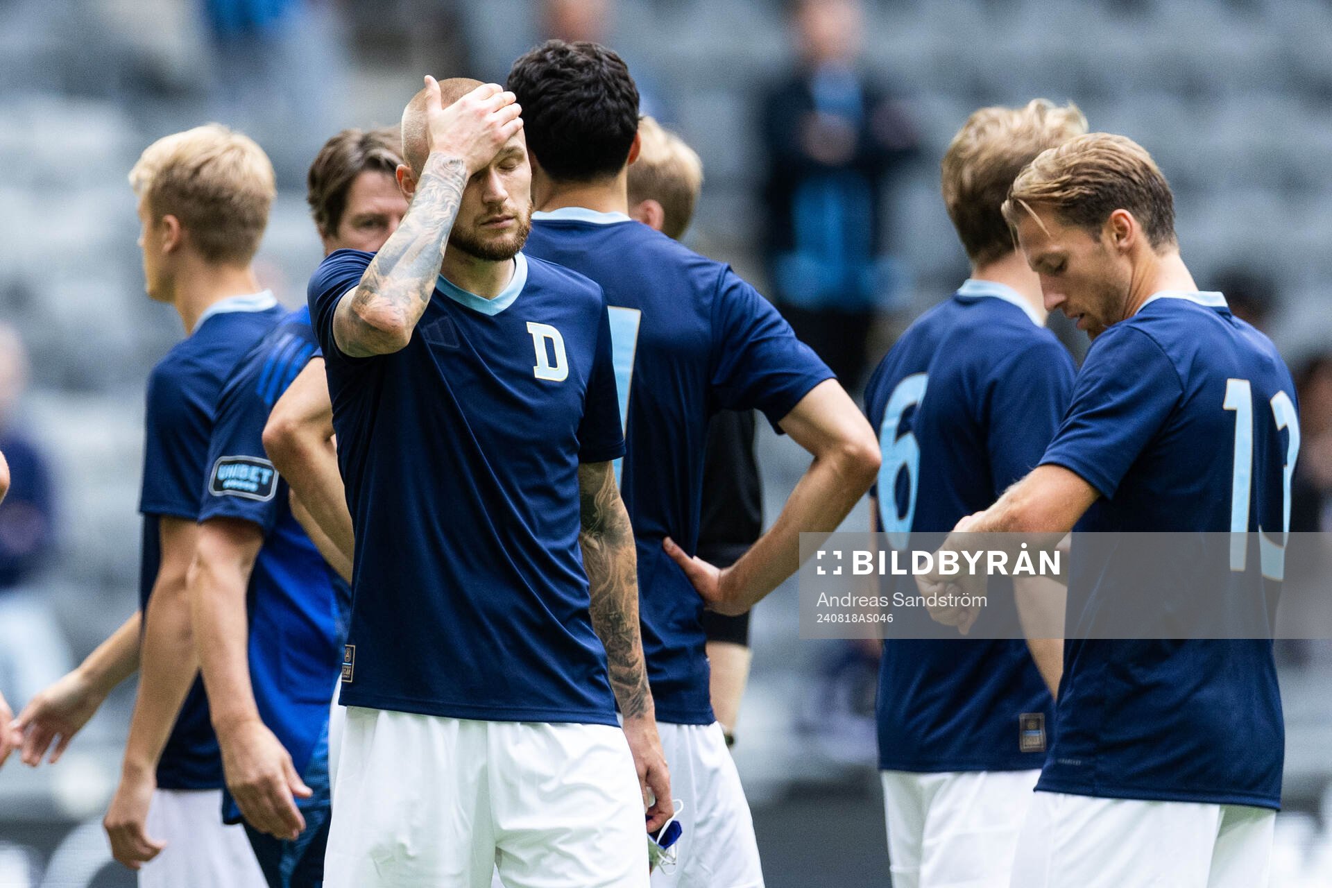 Djurgårdens Adam Ståhl deppar