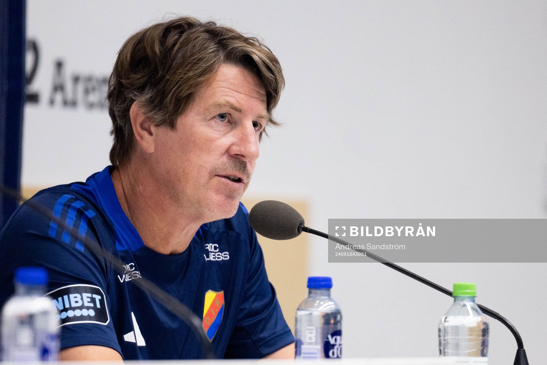 Djurgårdens tränare Thomas Lagerlöf