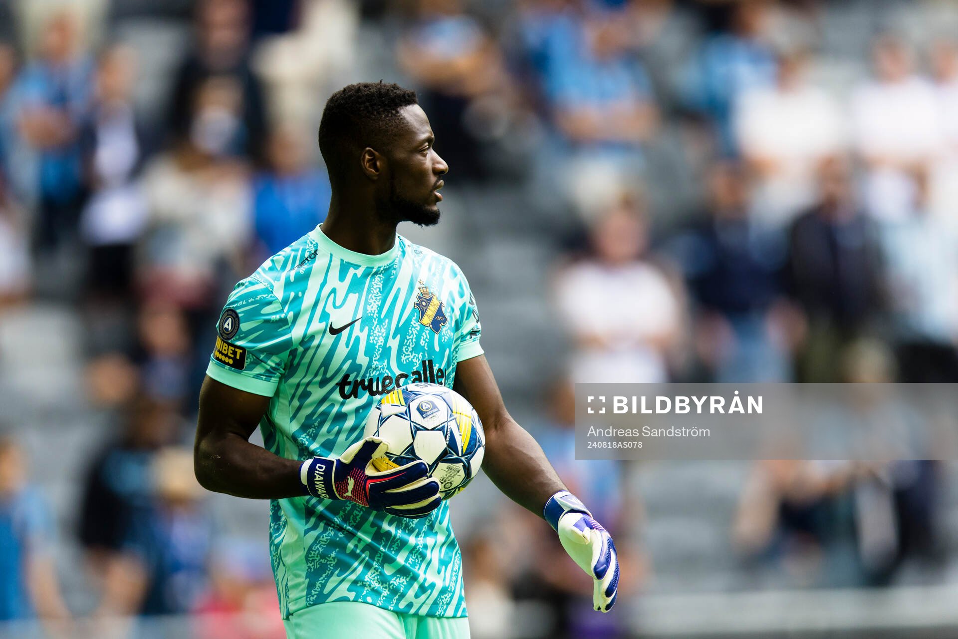 AIKs målvakt Ismael Diawara