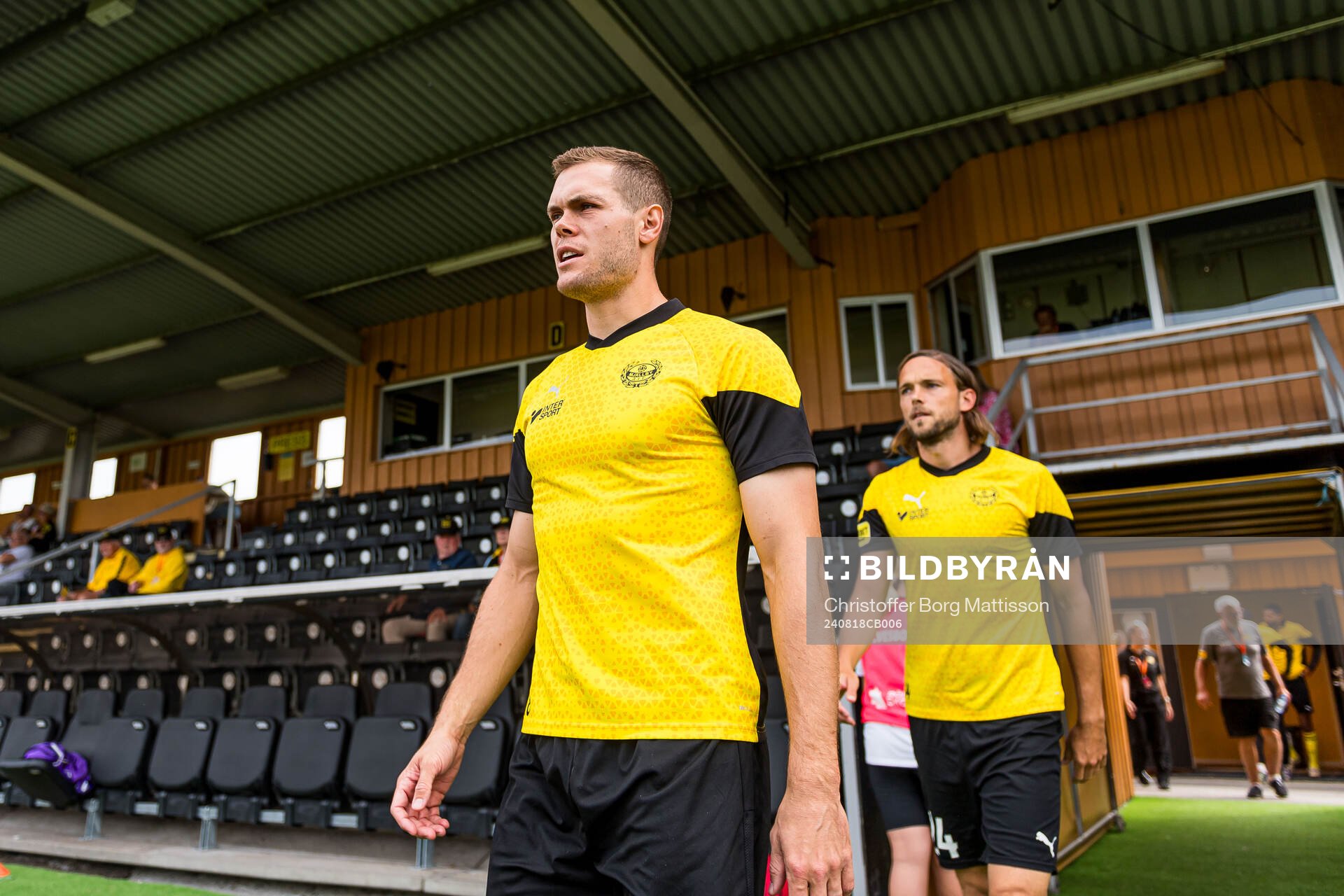 Mjällbys Jacob Bergström och Tom Pettersson