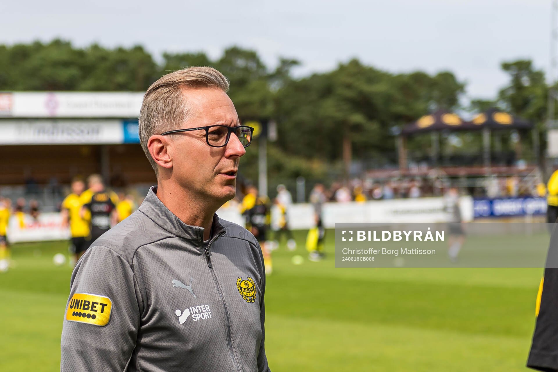 Mjällbys assisterande tränare Christofer Augustsson