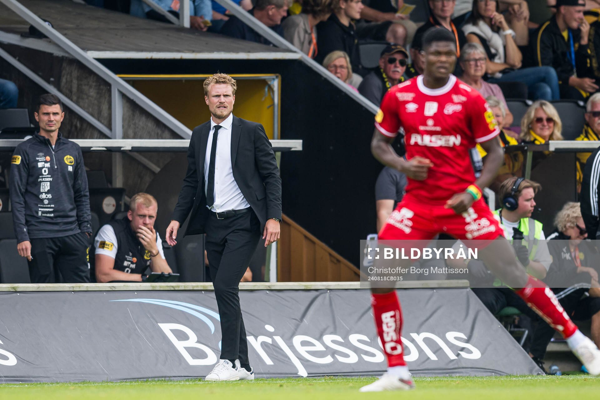 Elfsborgs manager Oscar Hiljemark