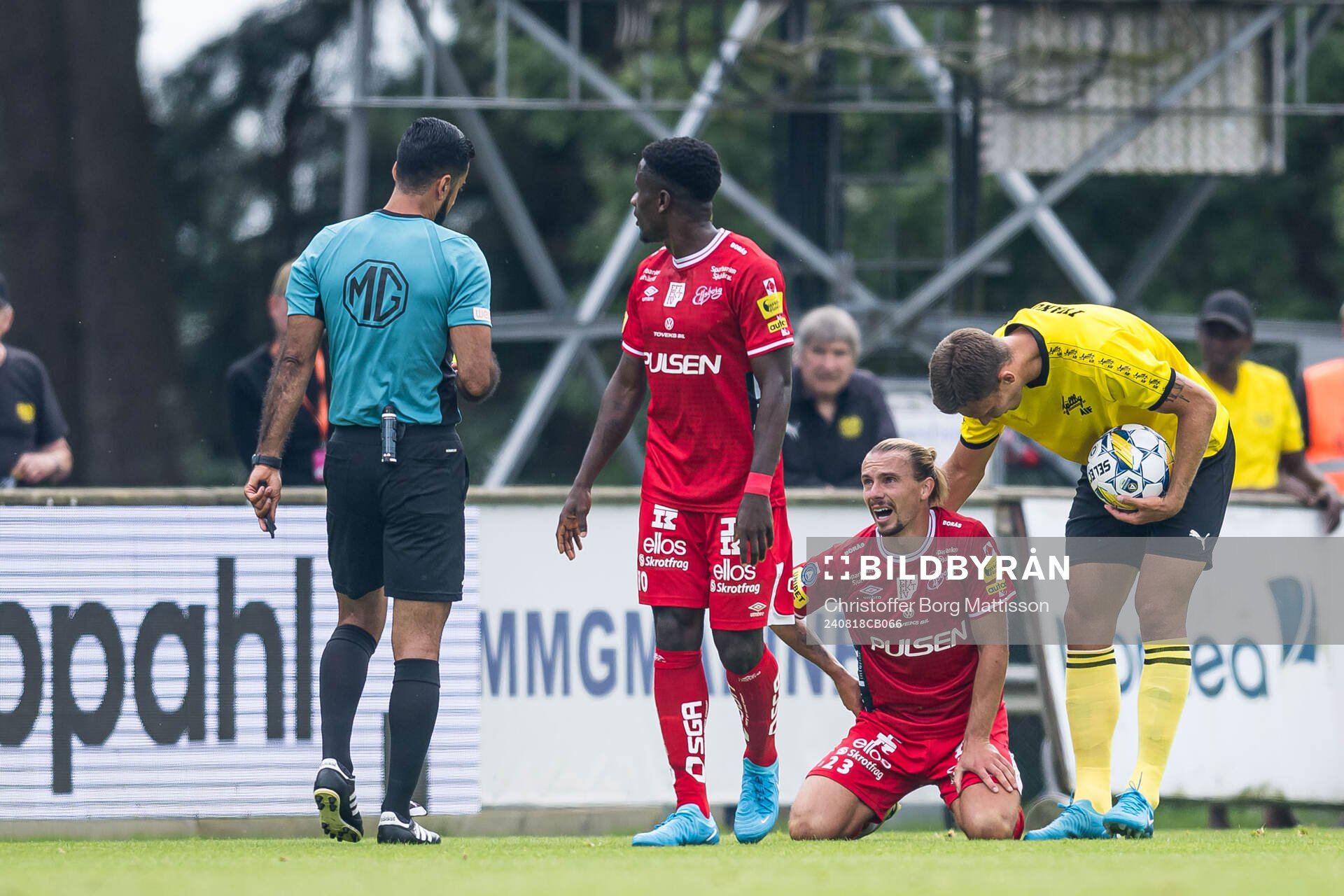 Elfsborgs Niklas Hult deppar