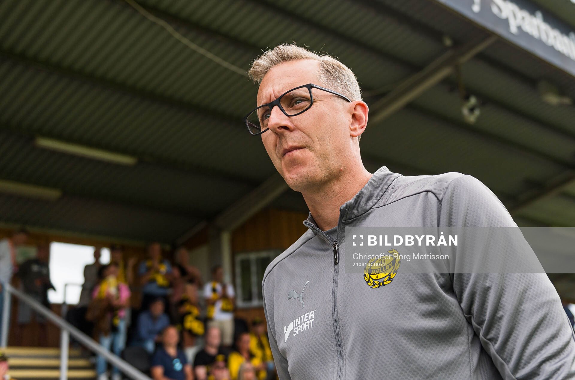 Mjällbys assisterande tränare Christofer Augustsson