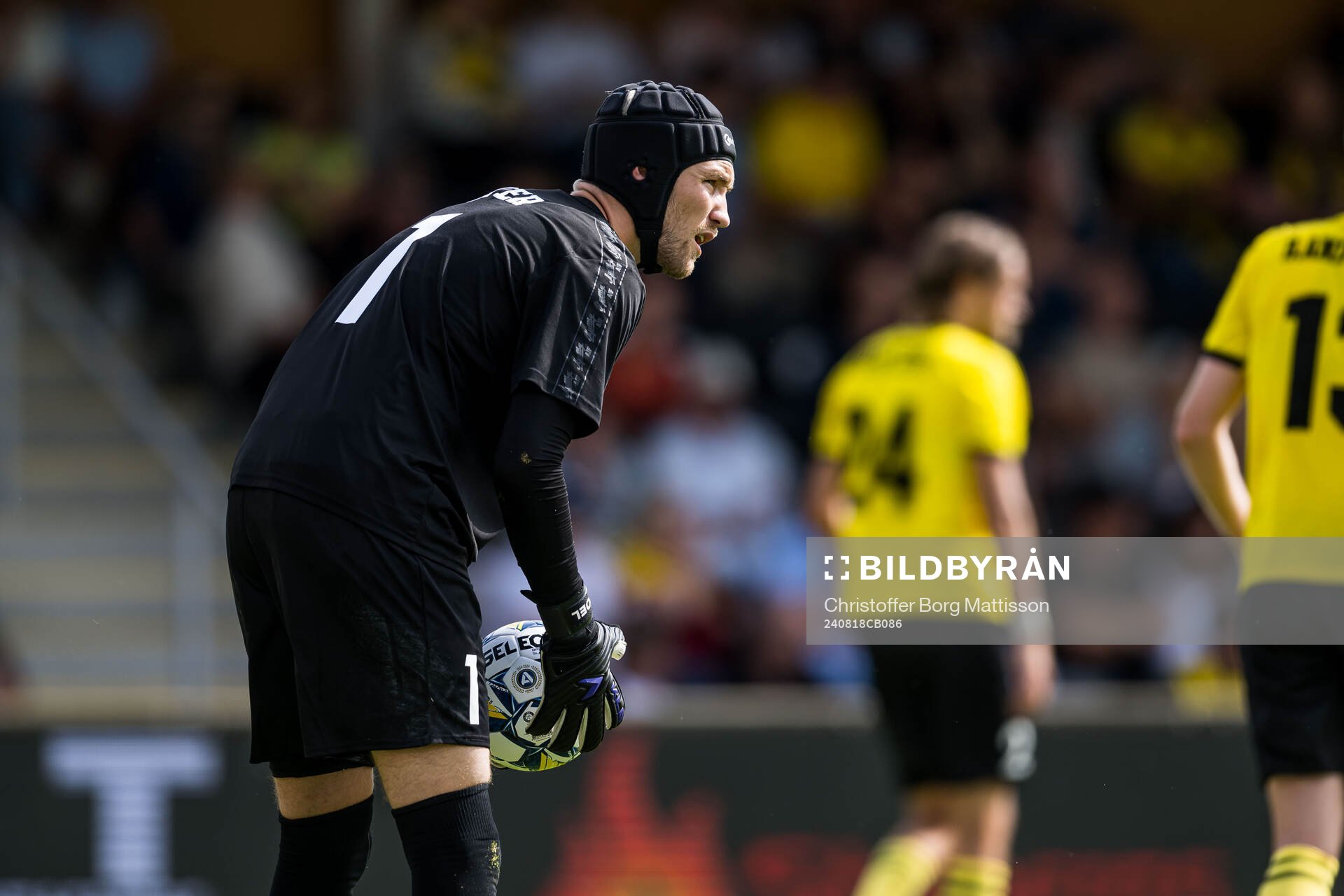 Mjällbys målvakt Noel Törnqvist