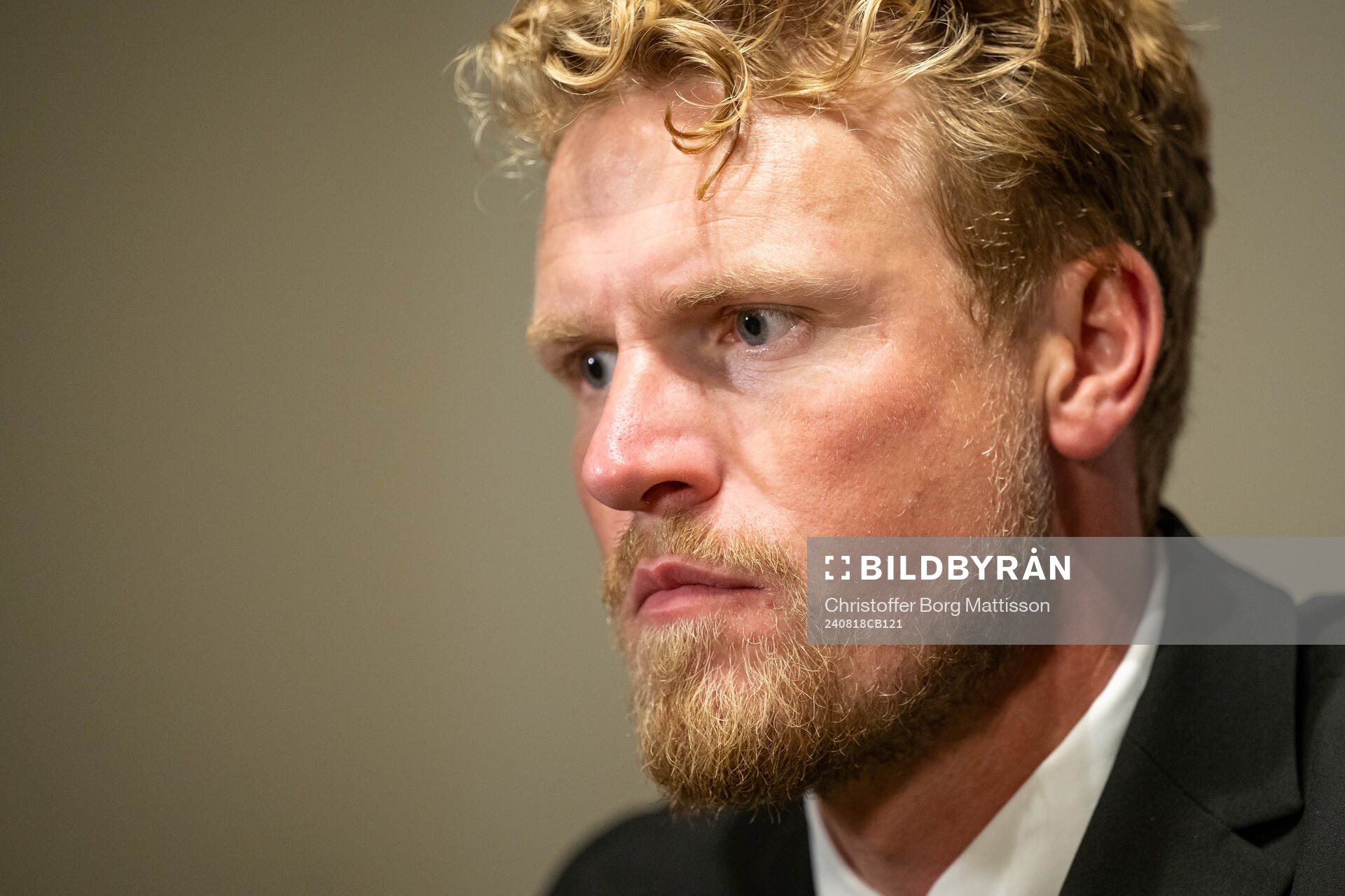 Elfsborgs manager Oscar Hiljemark deppar vid en