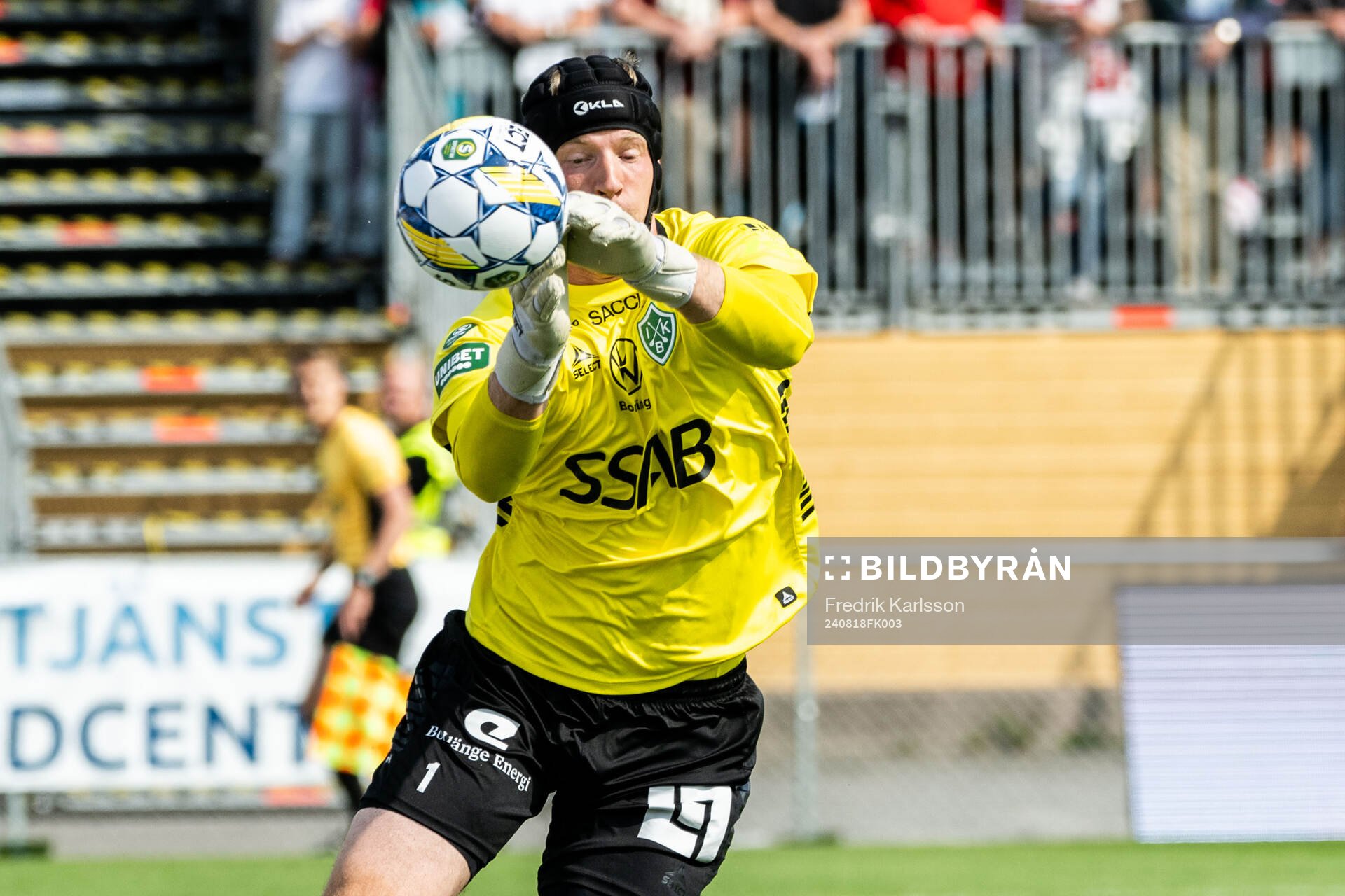 Brages målvakt Viktor Frodig