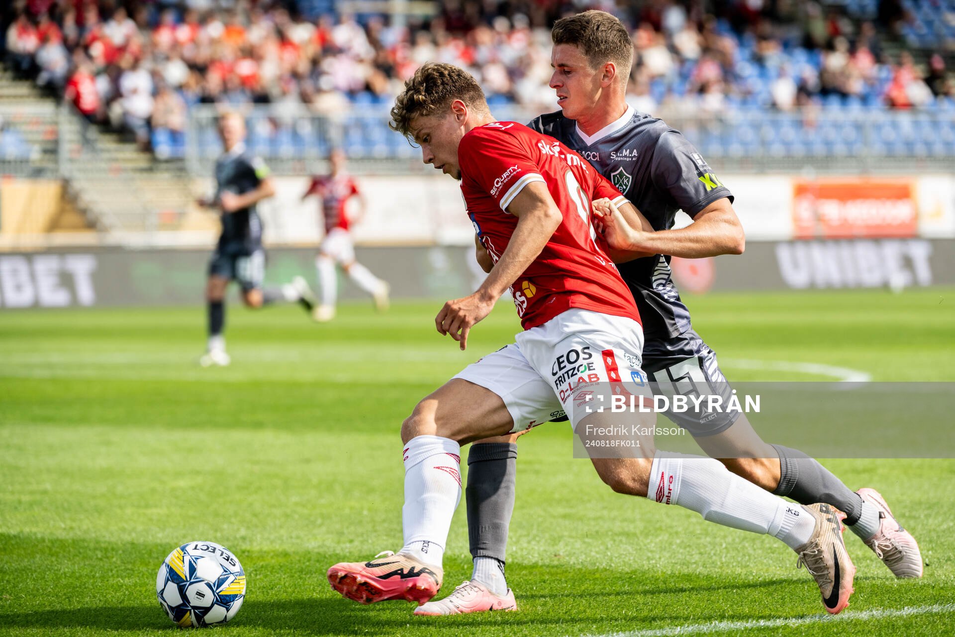 Degerfors Gustav Lindgren och Brages Oskar Ågren