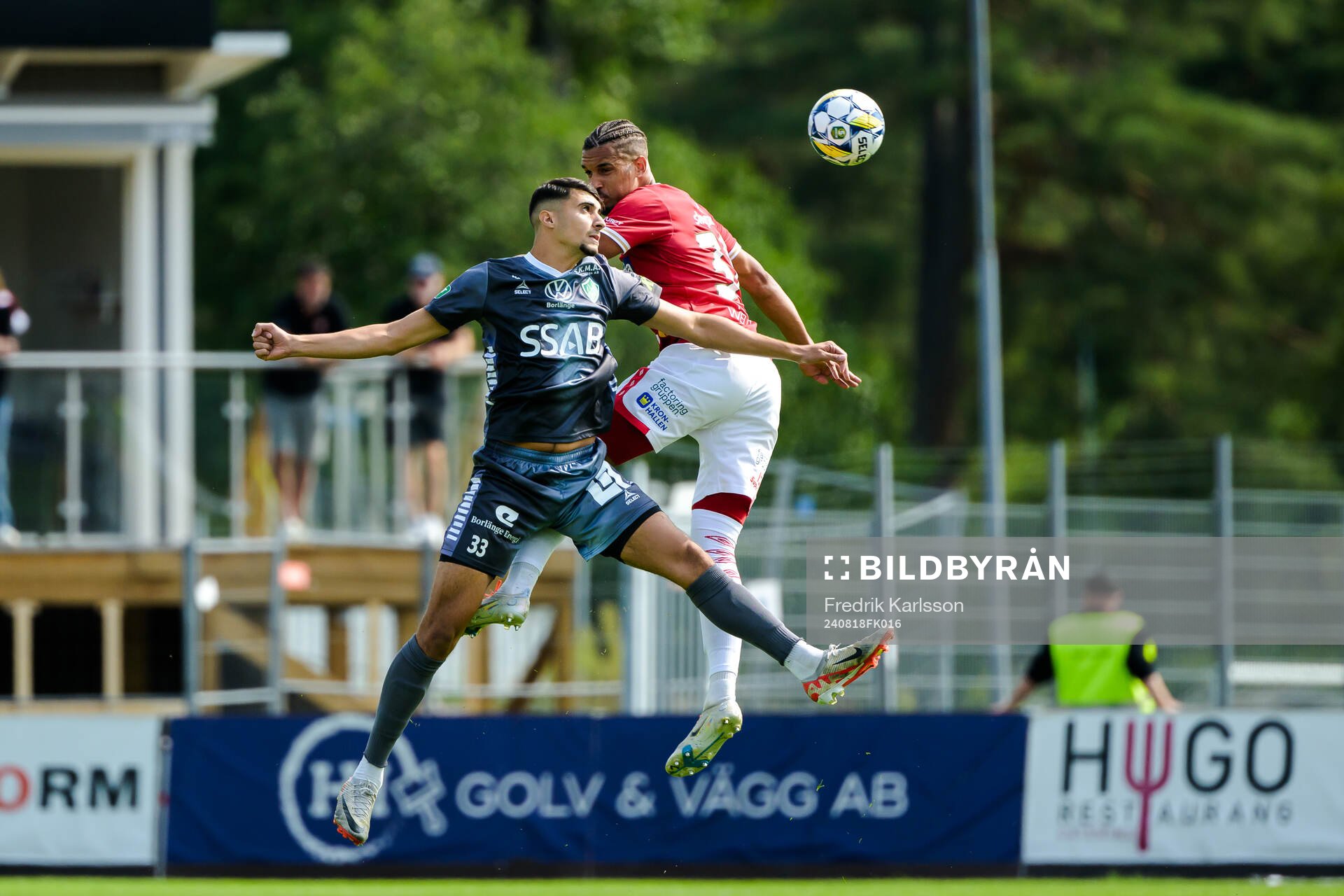 Brages Amar Muhsin och Degerfors Bernardo Gil Coutinho
