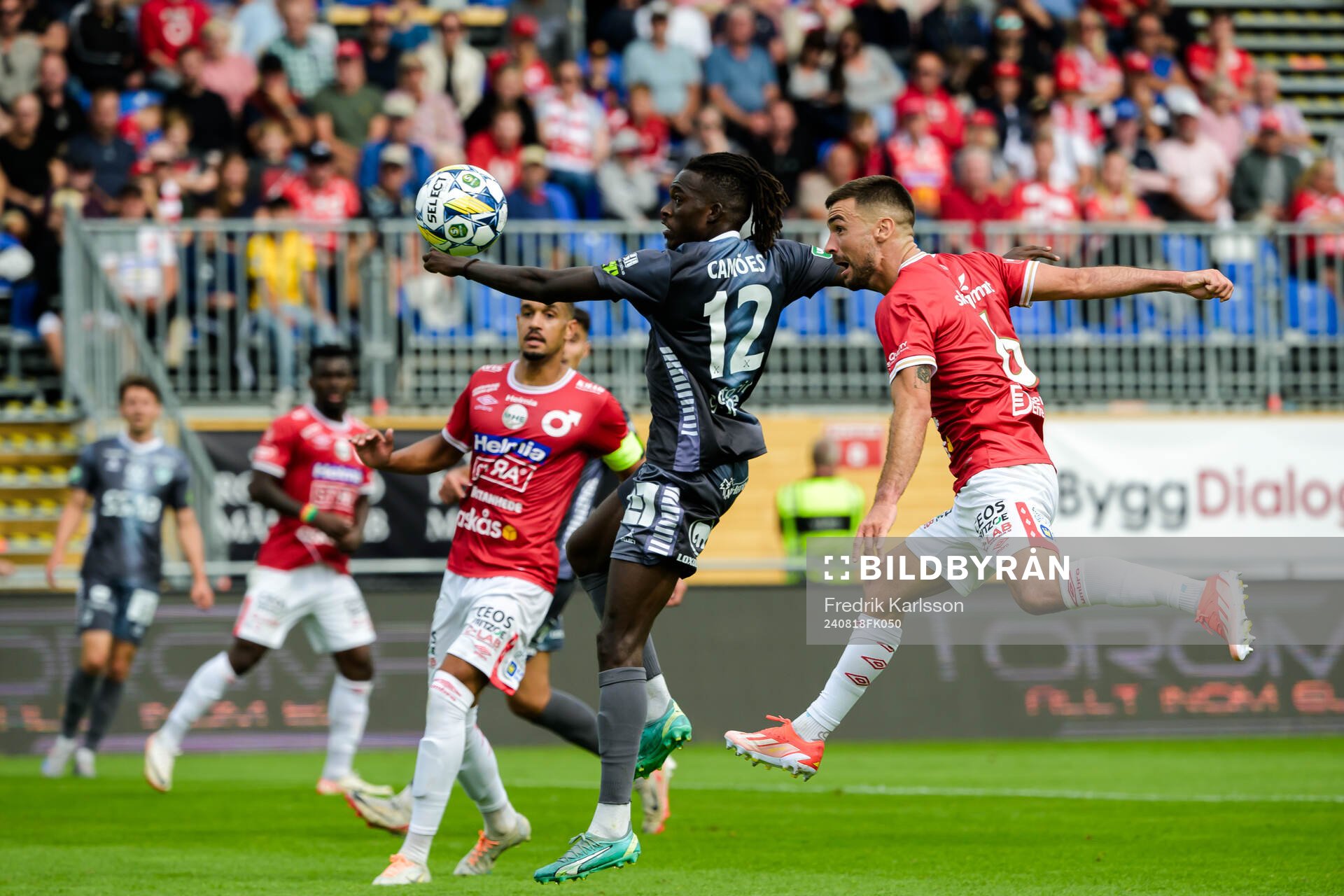 Brages Ieltsin Jeronimo Semedo Camoes och Degerfors Carlos