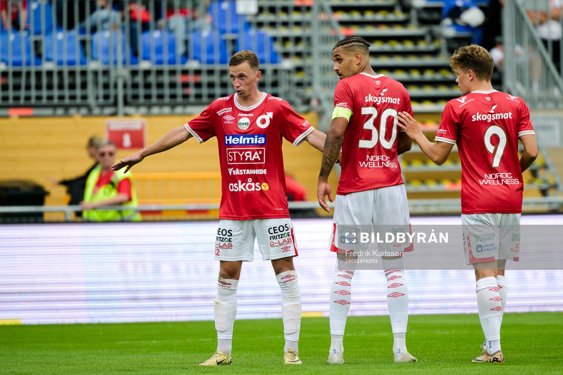Degerfors Erik Lindell, Bernardo Gil Coutinho Morgado och