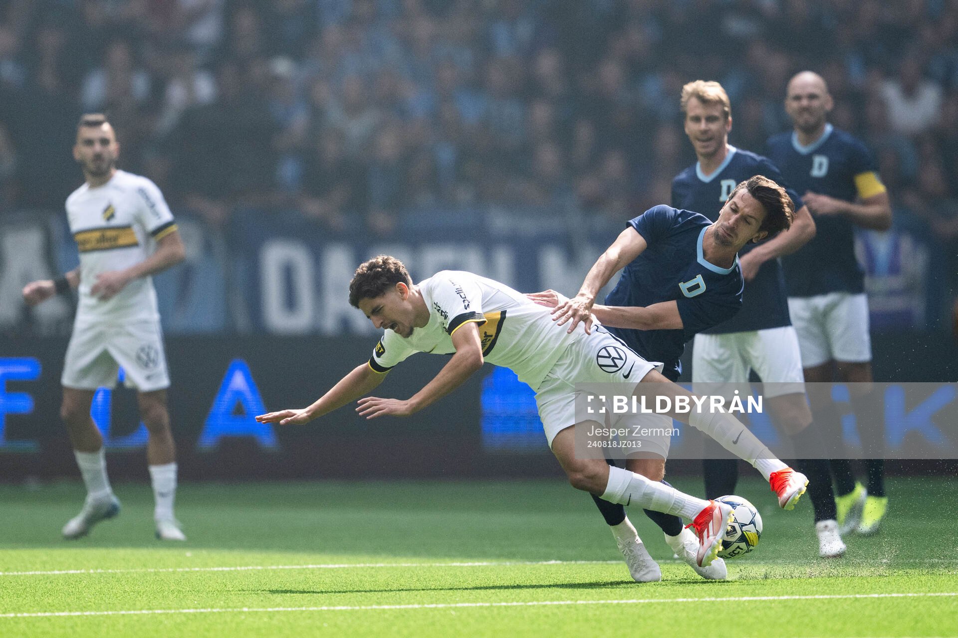 AIKs Taha Ayari och Djurgårdens Gustav Wikheim