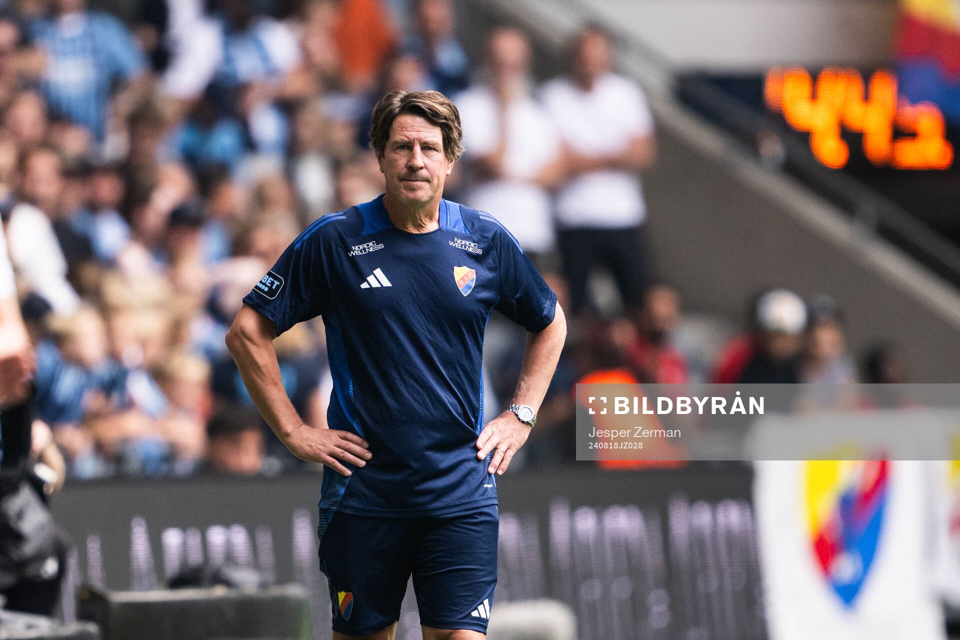Djurgårdens tränare Thomas Lagerlöf