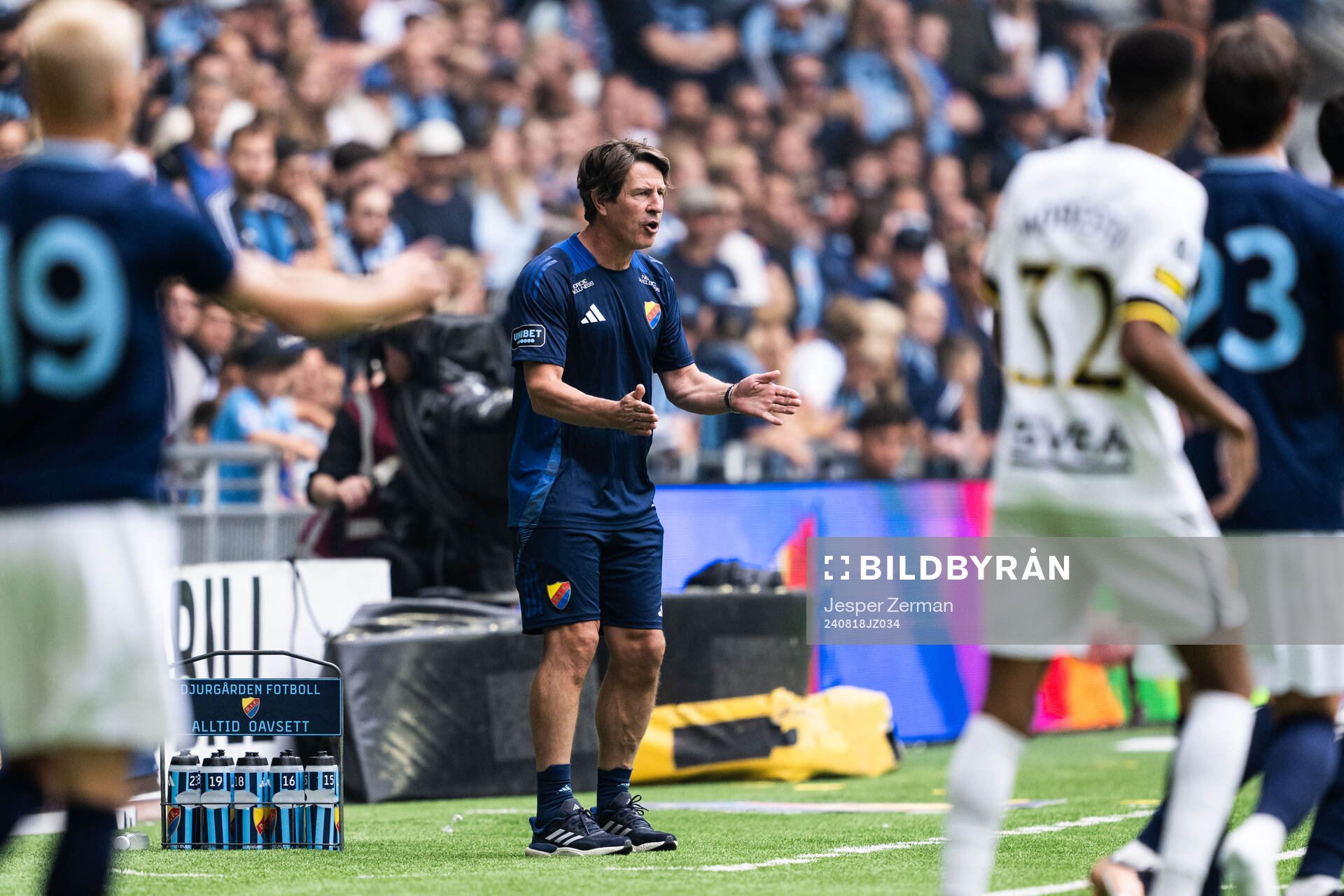 Djurgårdens tränare Thomas Lagerlöf