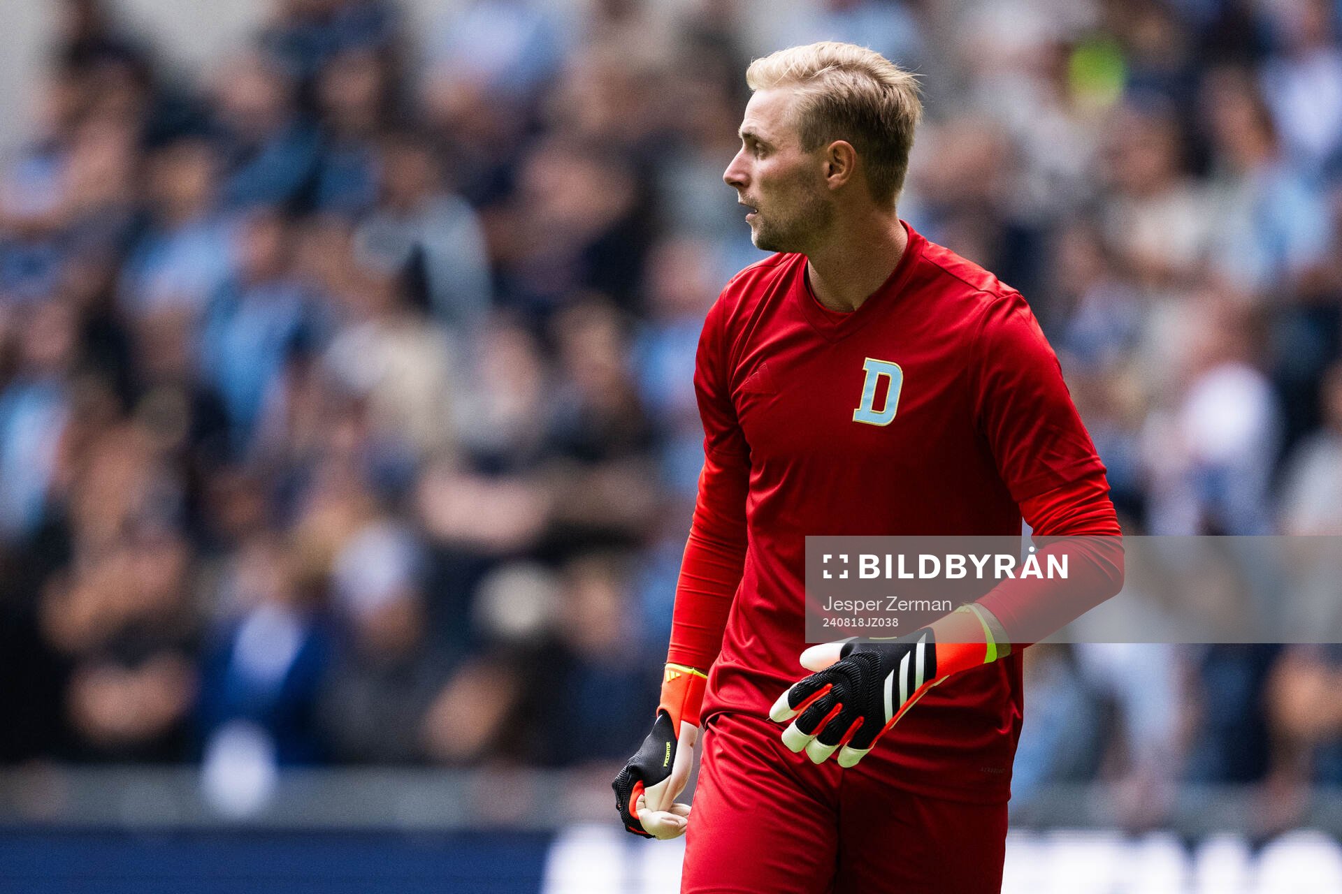 Djurgårdens målvakt Jacob Rinne