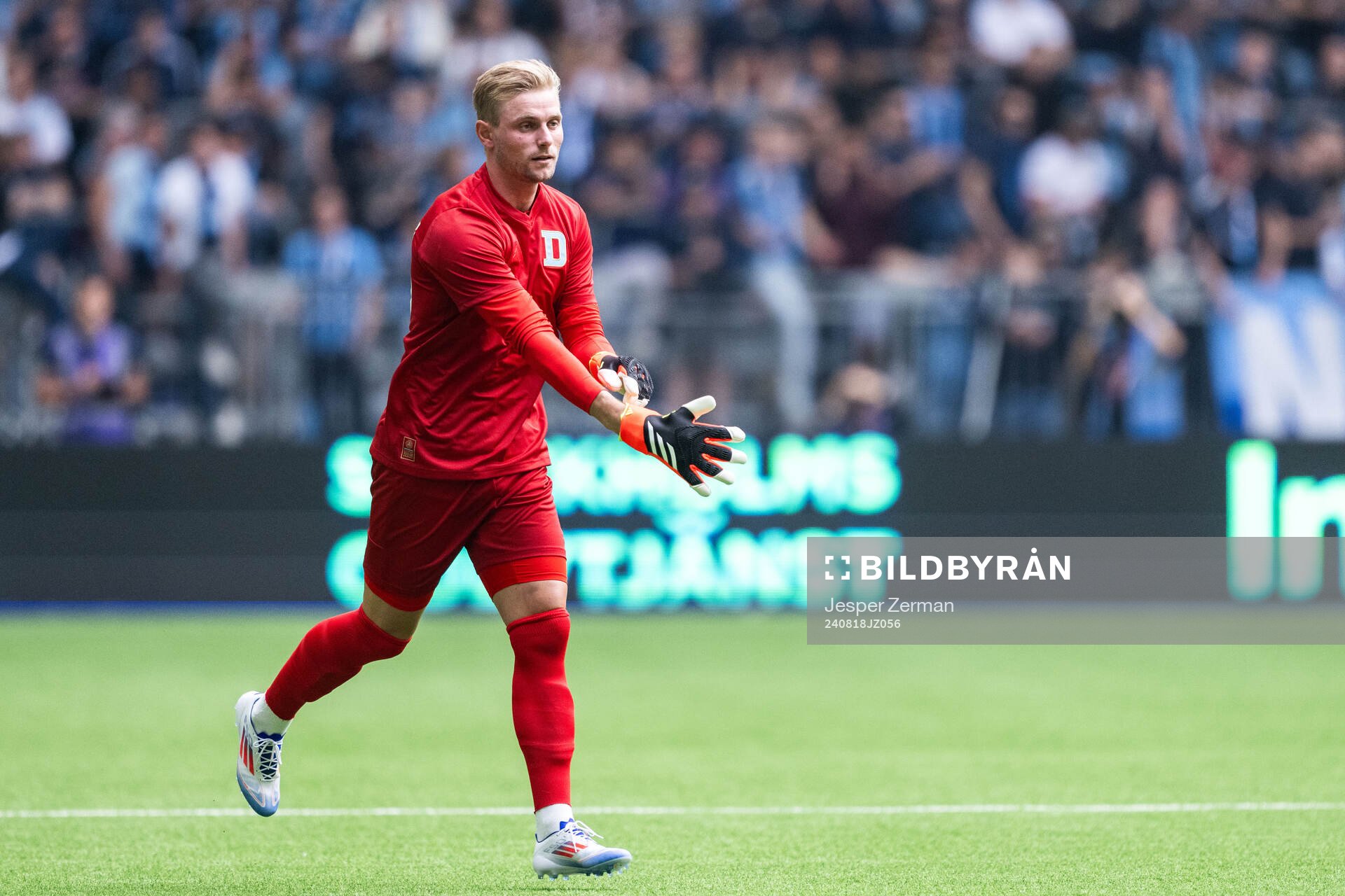 Djurgårdens målvakt Jacob Rinne