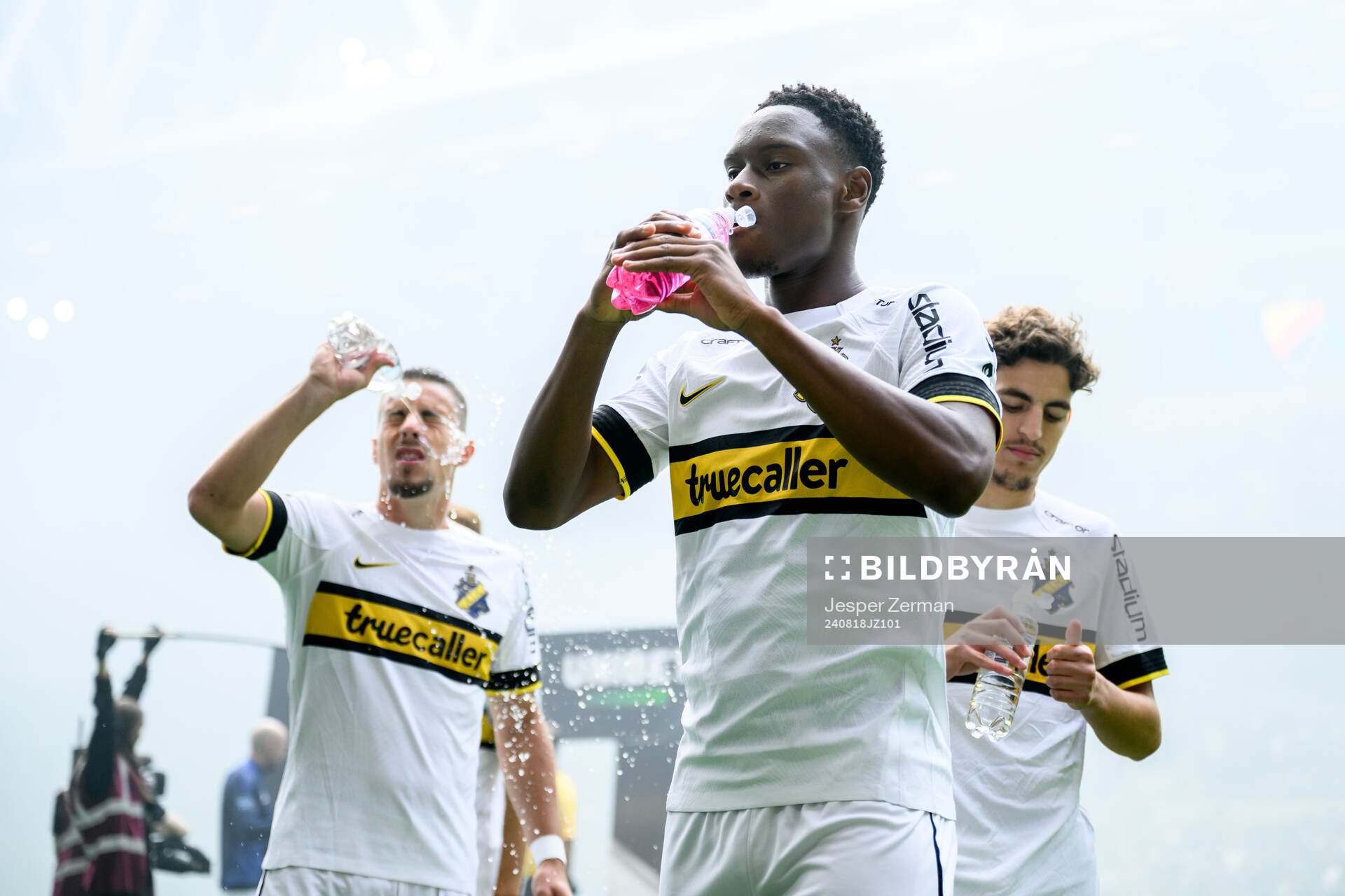 AIKs Dino Besirovic, Mouhamed Lamine Fanne Dabo och Taha
