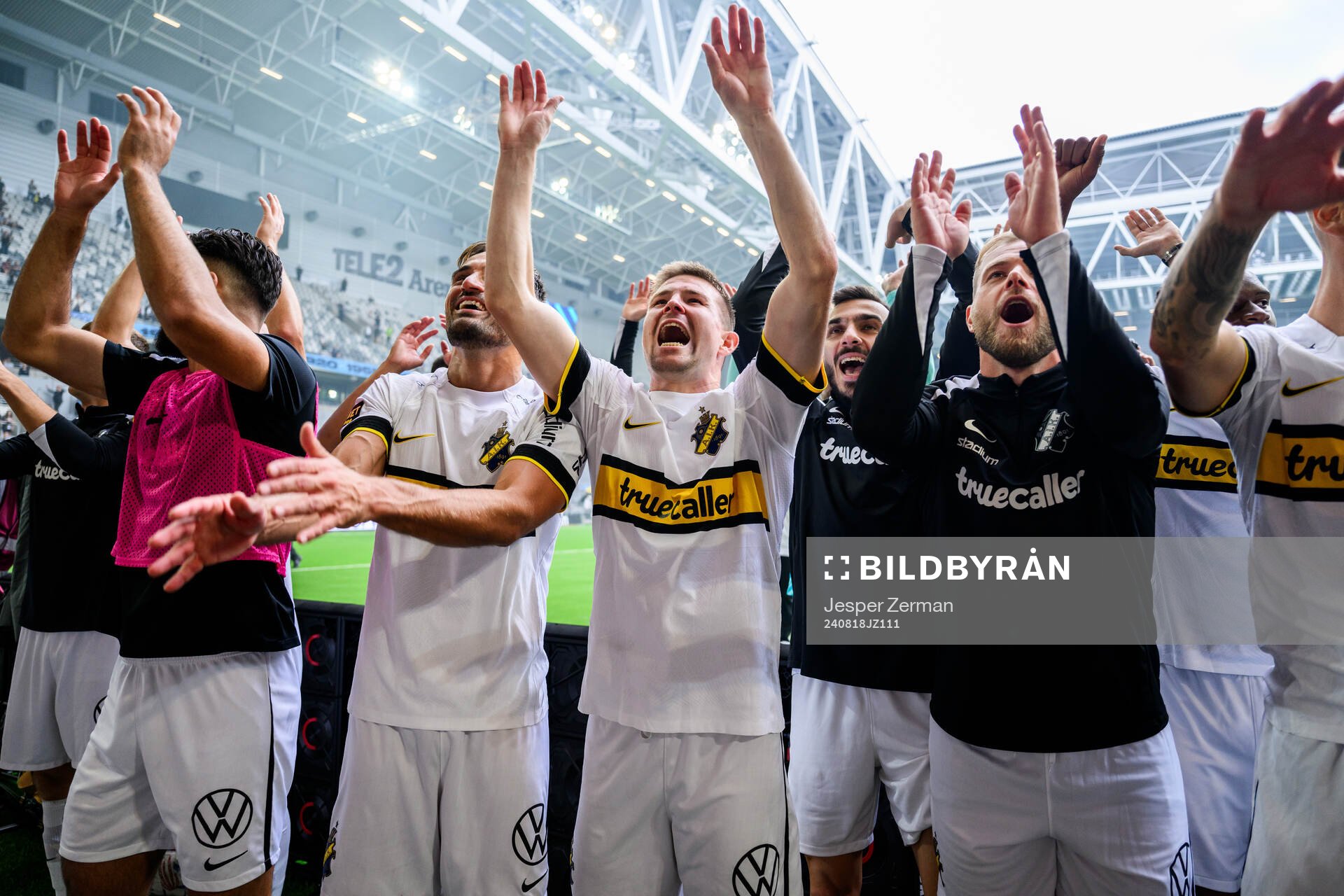 AIKs Sotirios Papagiannopoulos och Mads Døhr Thychosen