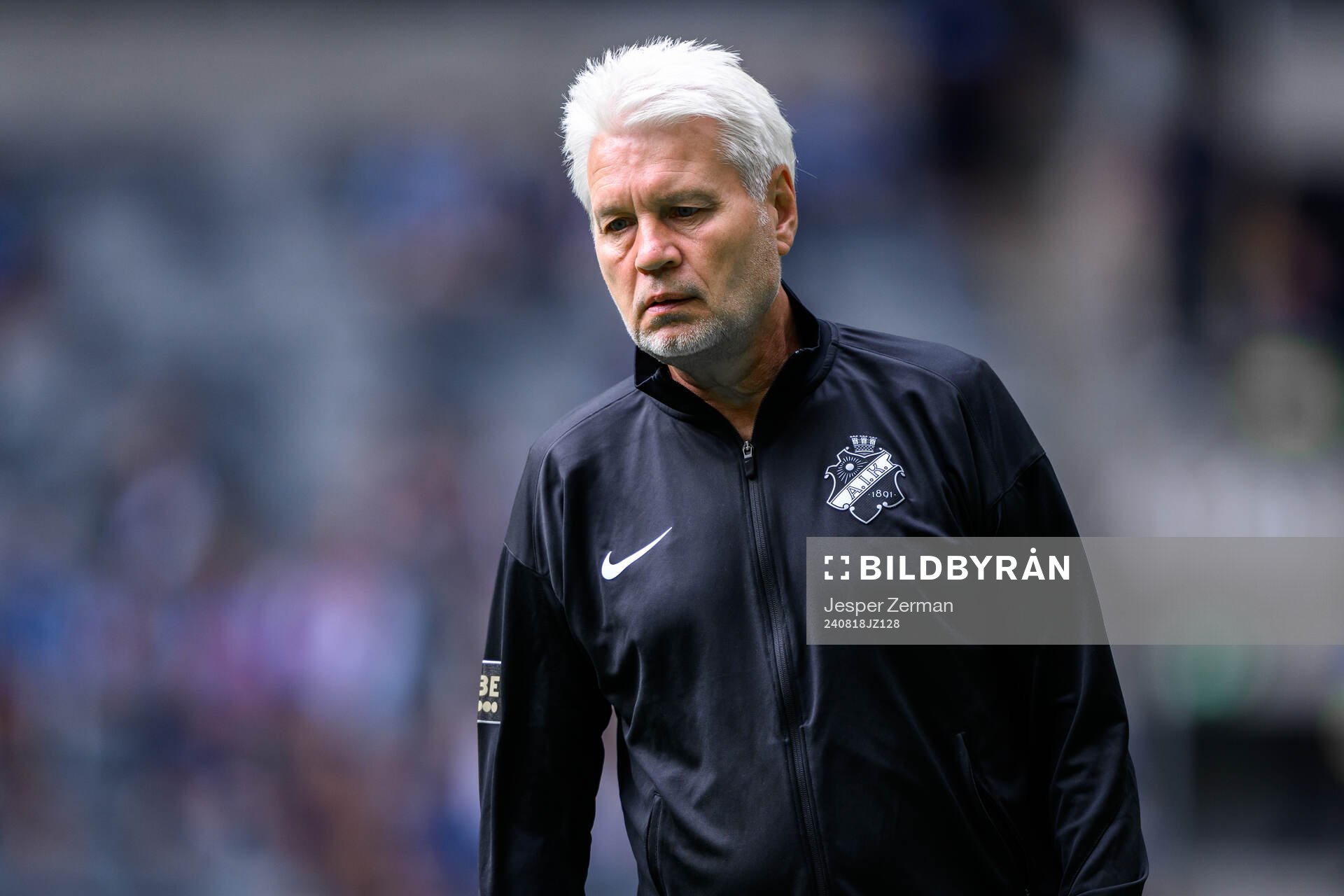 AIKs assisterande tränare Kazimierz Sokolowski