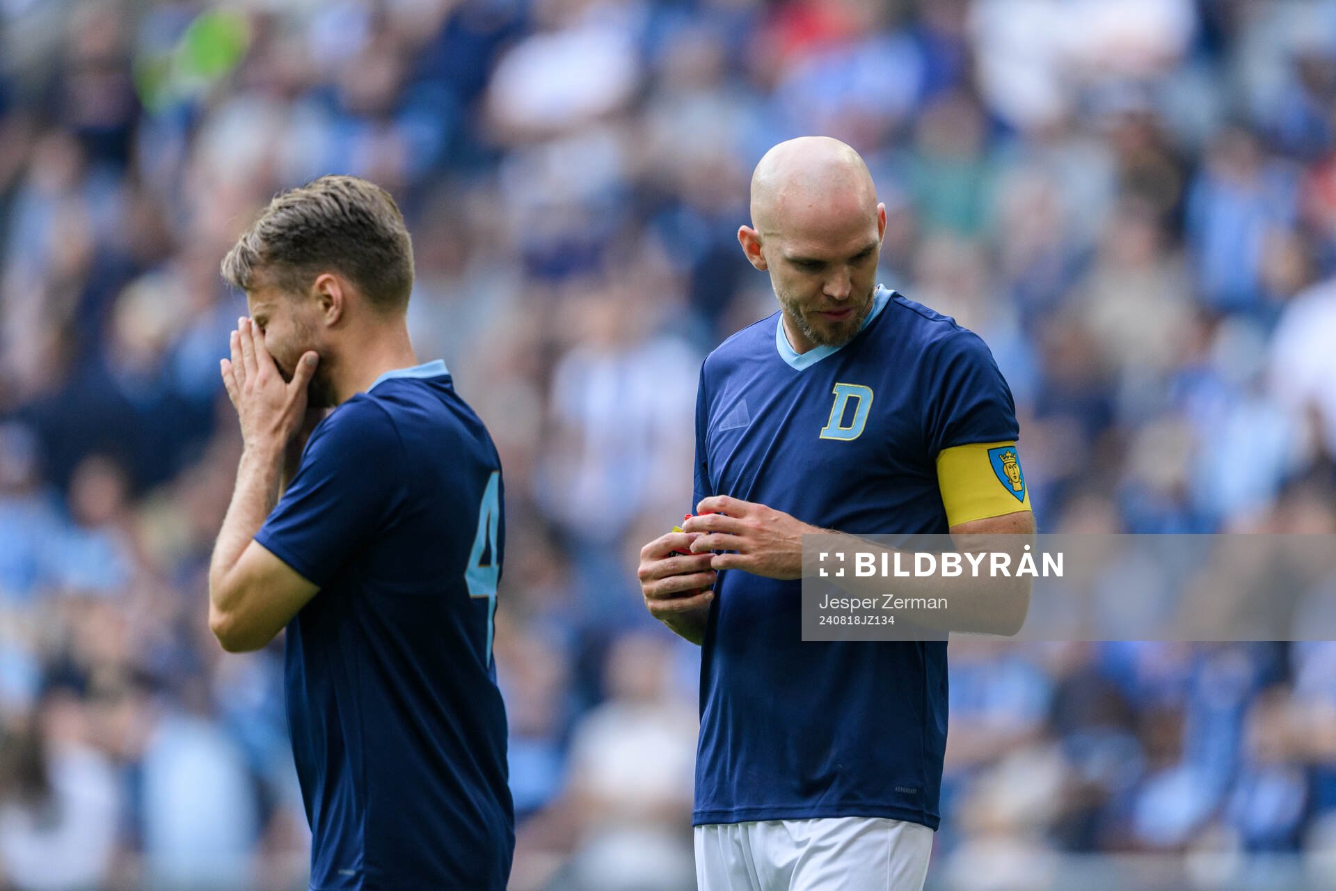 Djurgårdens Jacob Larsson och Marcus Danielson