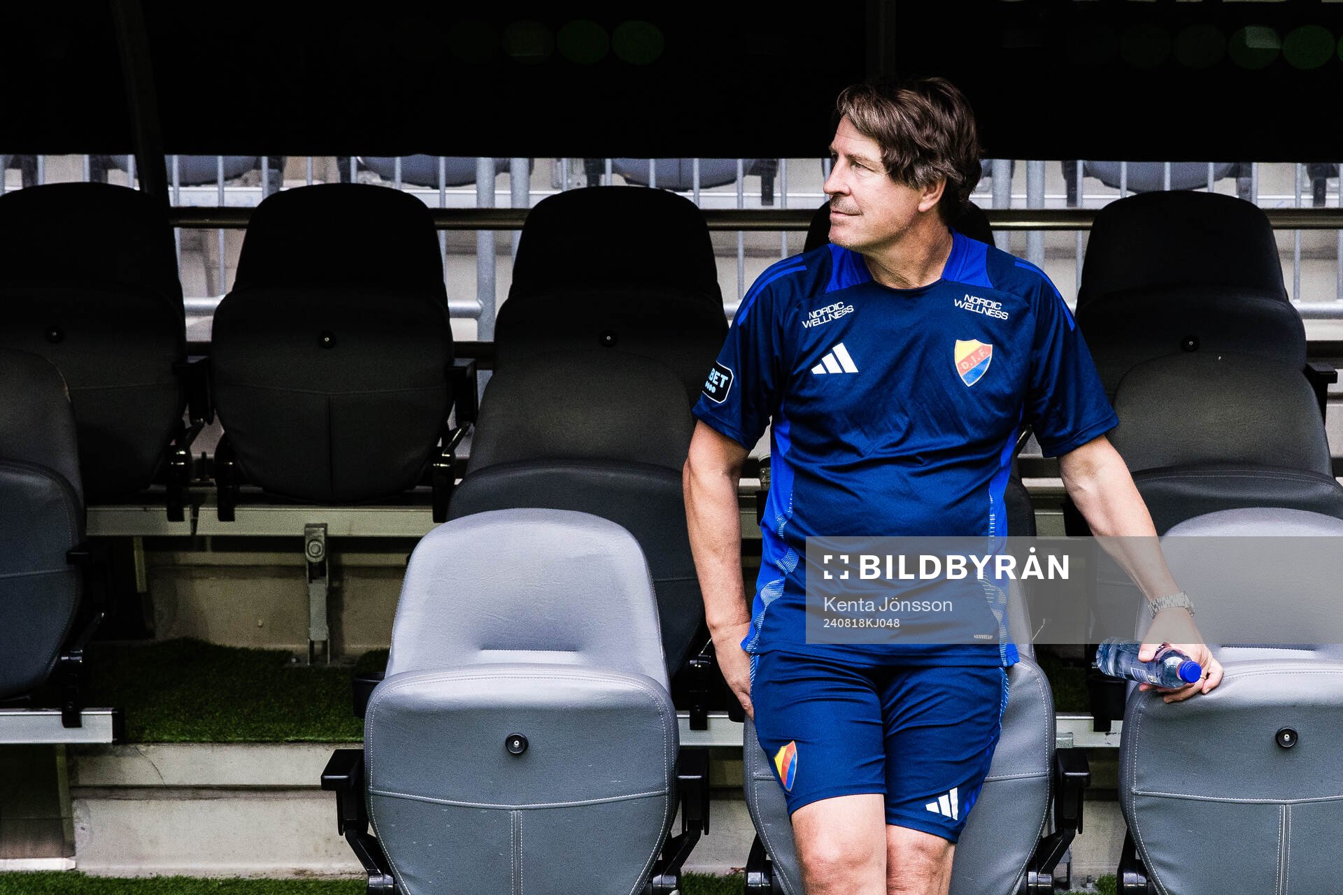 Djurgårdens tränare coach Thomas Lagerlöf deppar