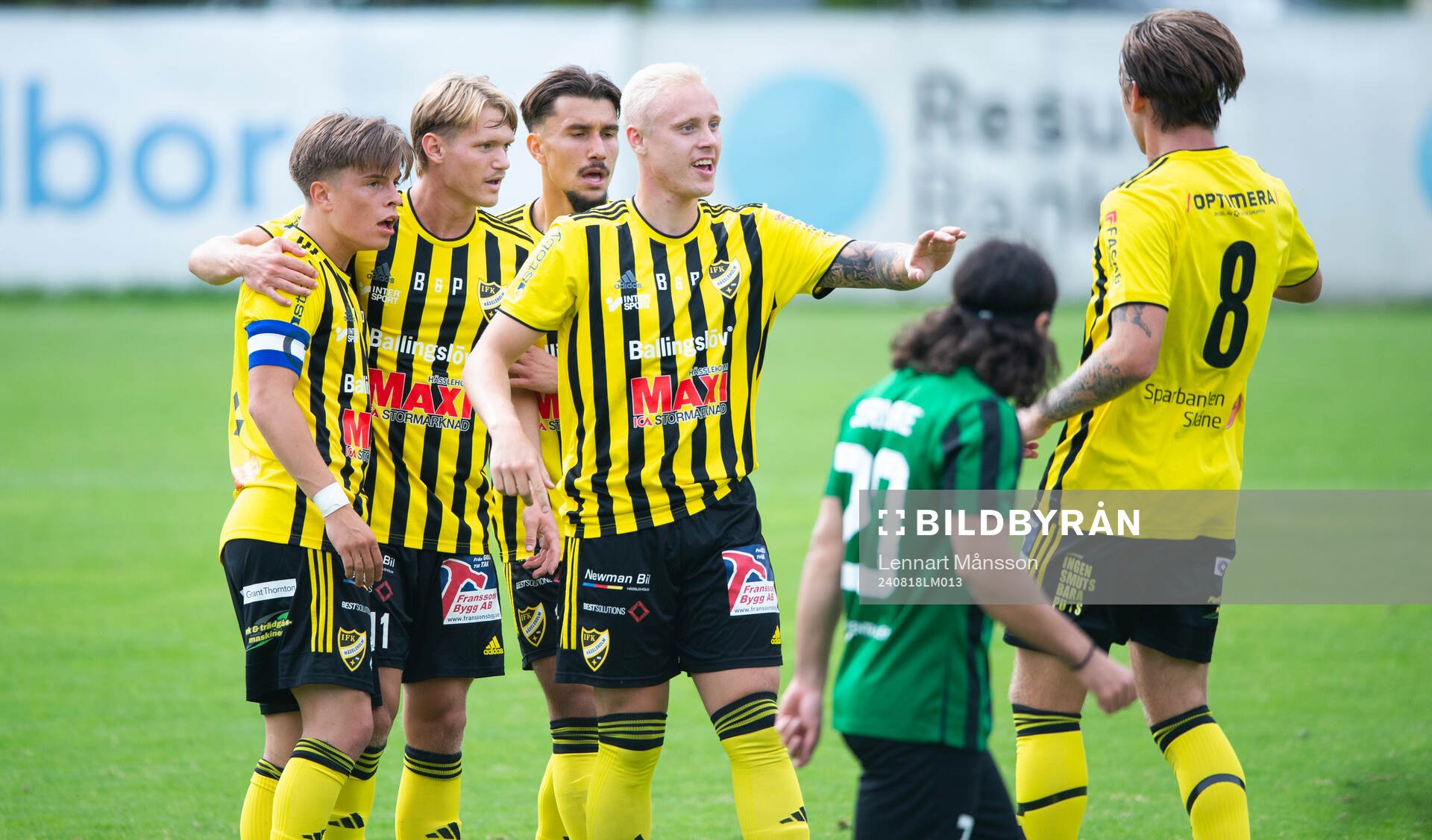 IFK Hässleholms Alexander Sjöström har gjort segermålet