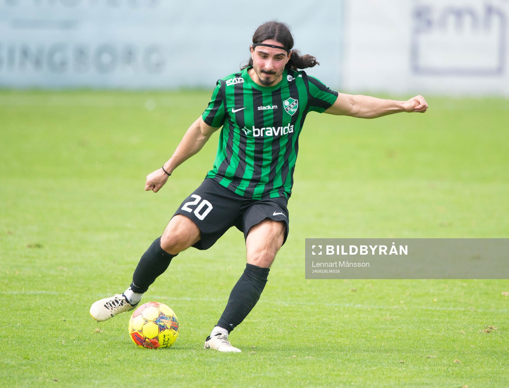i matchen i div 2 mellan Högaborgs BK och IFK Hässleholm