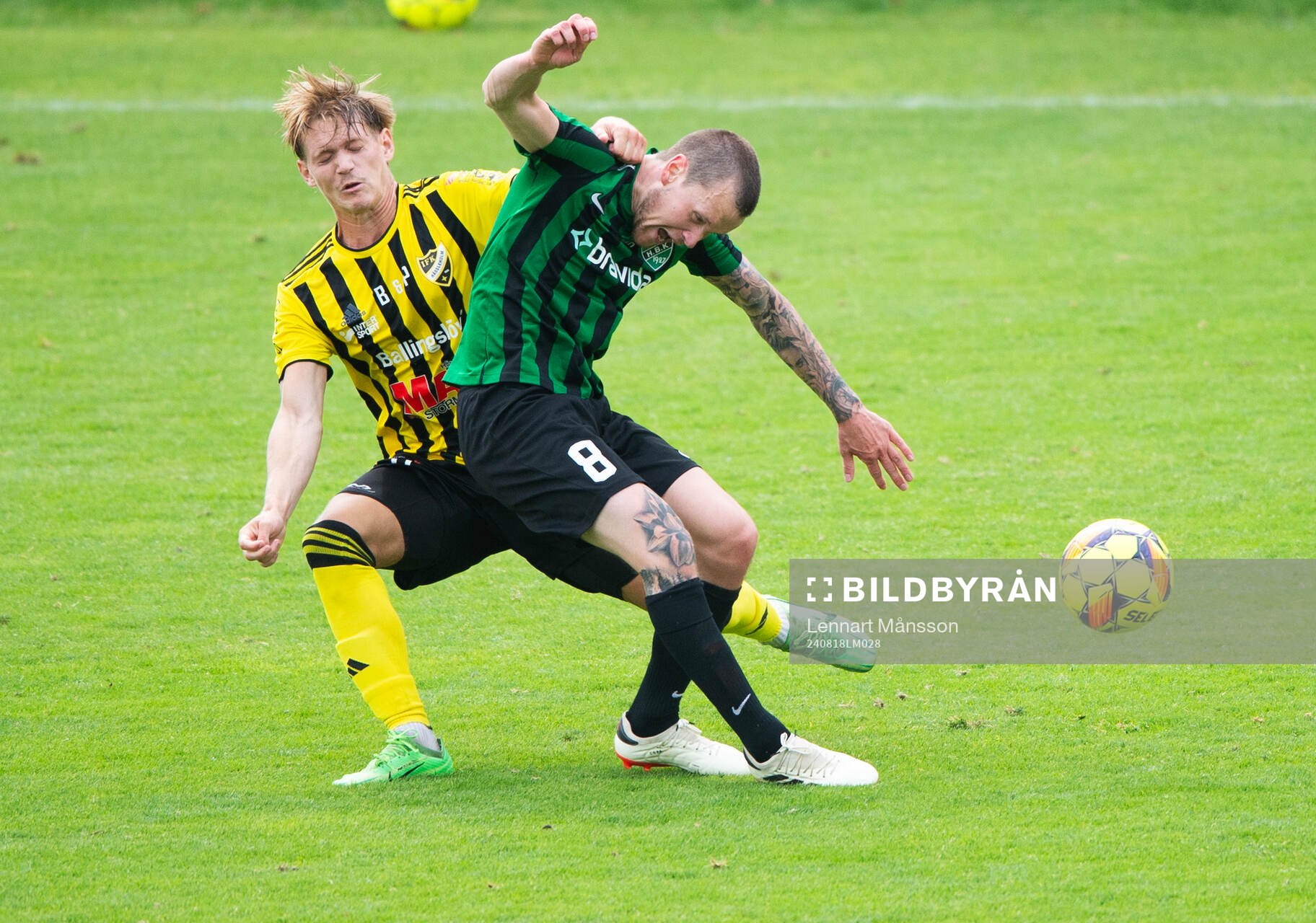 IFK Hässleholms Kasper Månsson i matchen i div 2 mellan