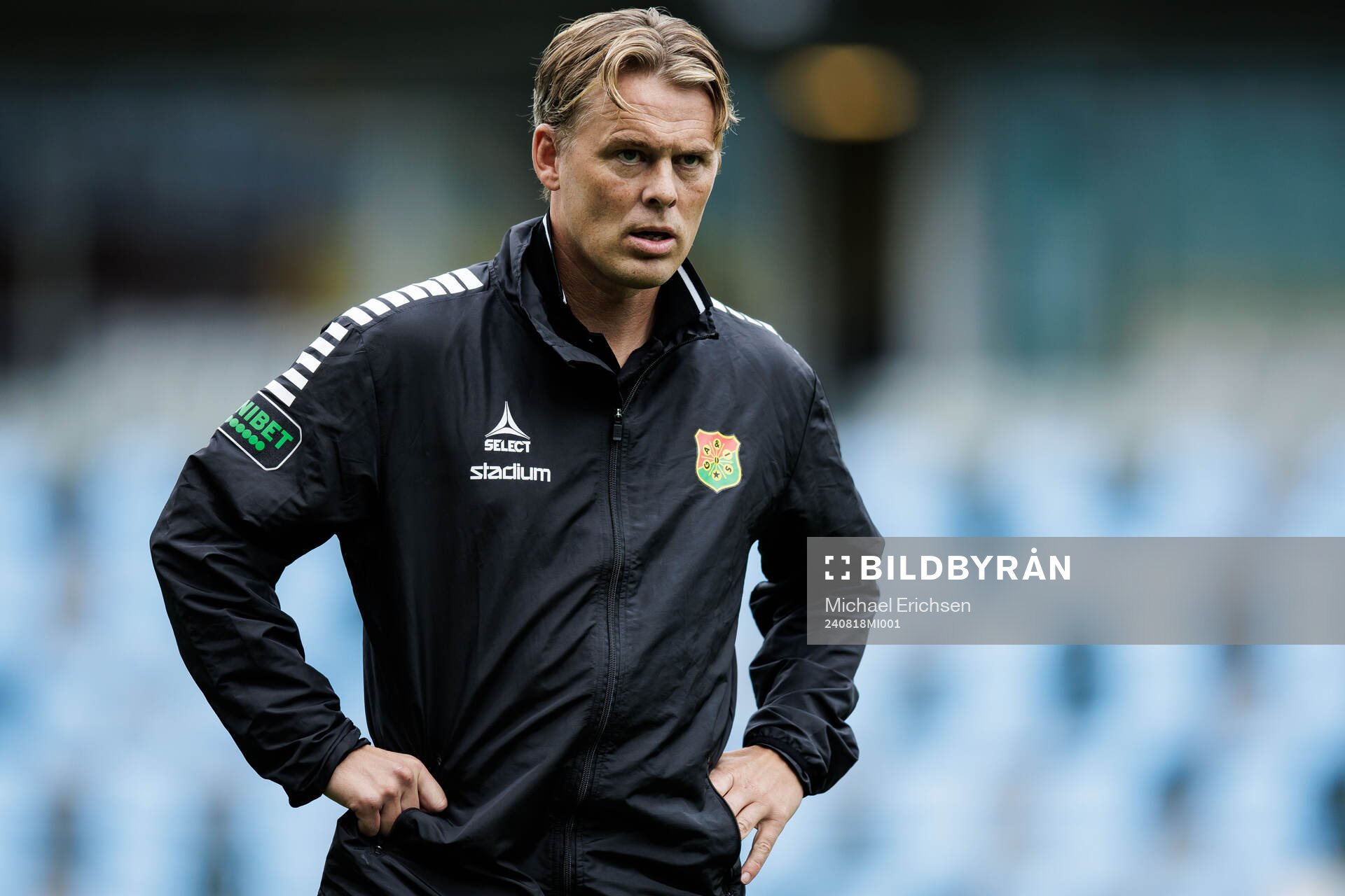 GAIS tränare Fredrik Holmberg