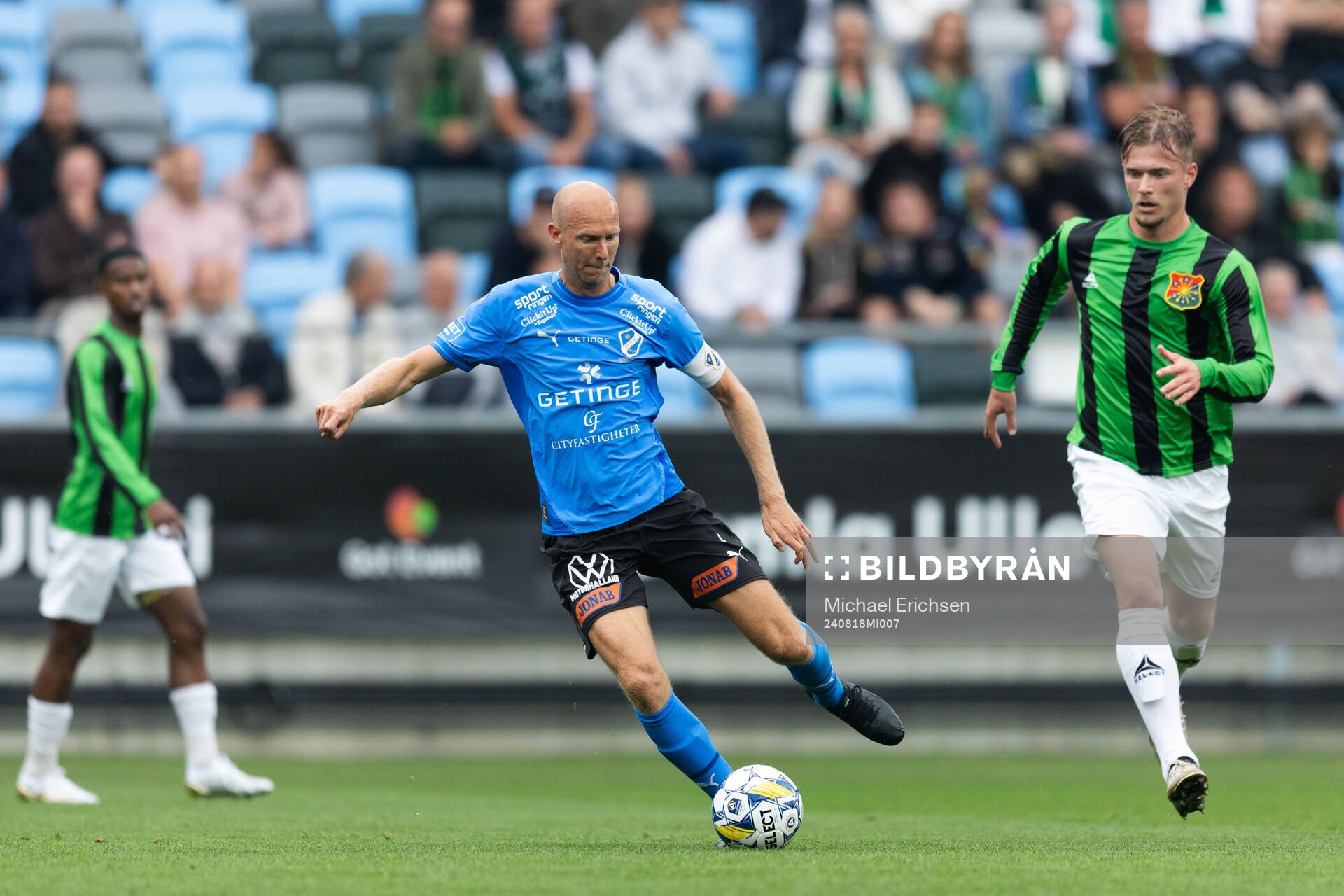 Halmstads Andreas Johansson och GAIS Alexander Ahl
