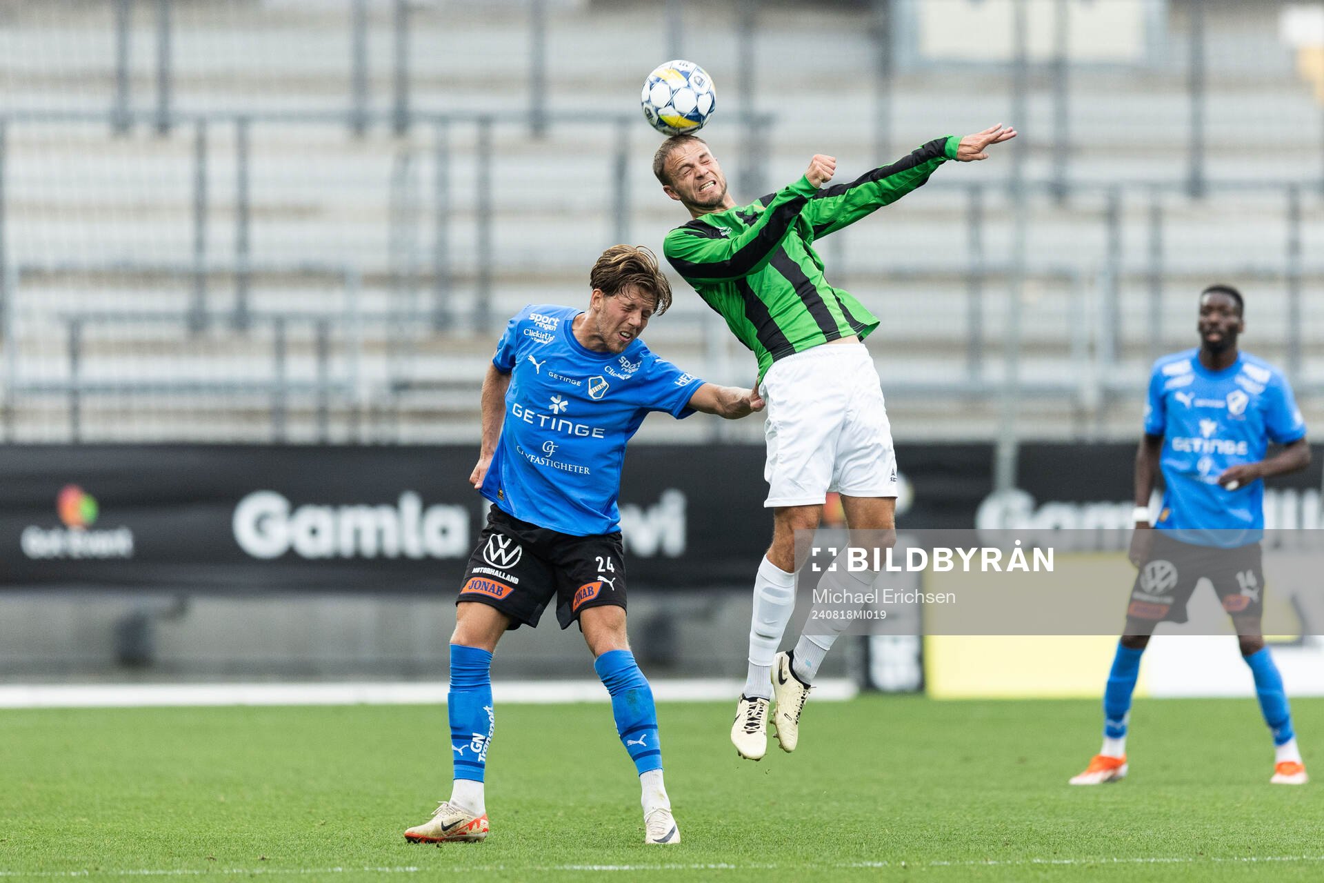 Halmstads Noah Söderberg och GAIS Gustav Lundgren